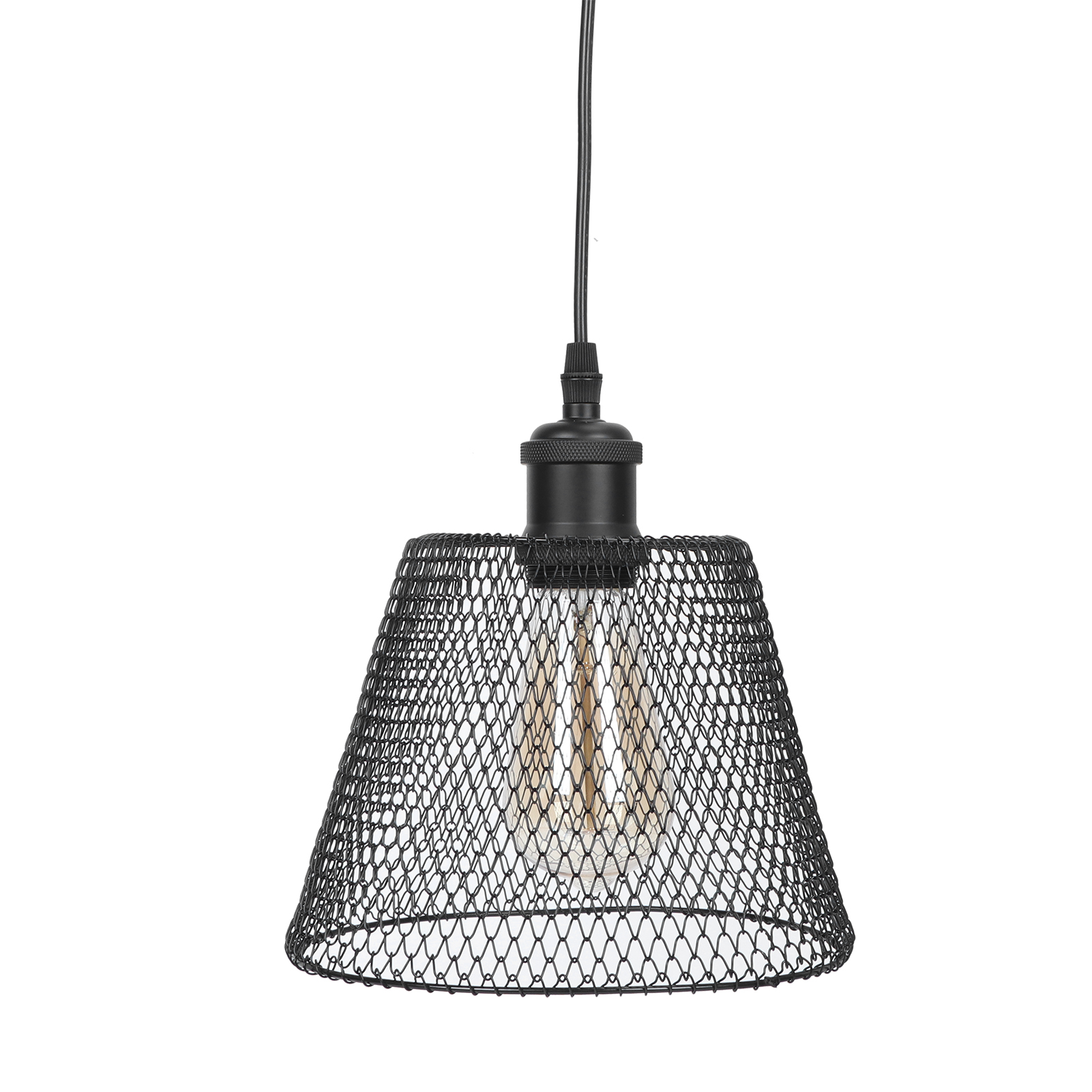 Pendelleuchte Aus Schmiedeeisen, Innovativer Skandinavischer Stil, Led-hängelampe, Wohnzimmerdekoration, Ac85-265v, Schwarz