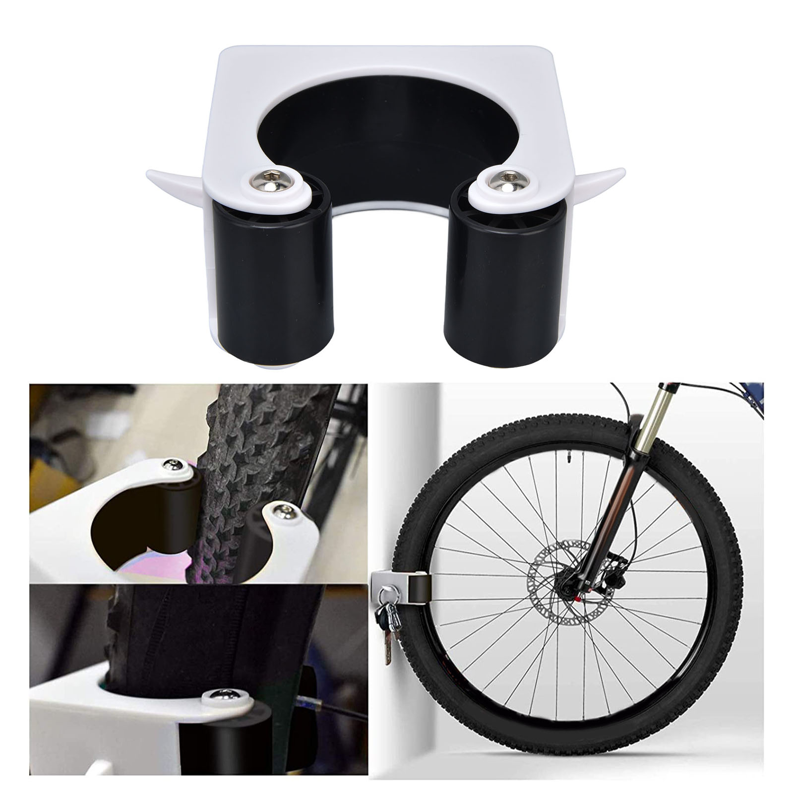 Großformatiger Mountainbike-parkhaken, Parkständer, Einfacher Wandhaken Für Zuhause, Fixie-bike, Schwarz.