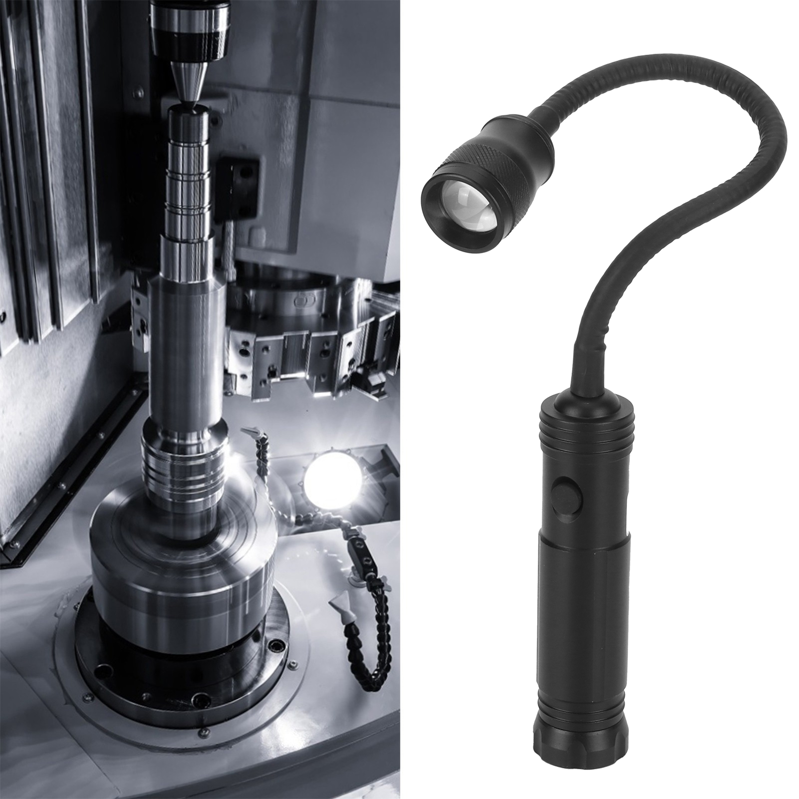 10-w-led-arbeitsleuchte Mit Magnet, Flexibel, Für Nähmaschinen, Drehbänke Und Industriebeleuchtung