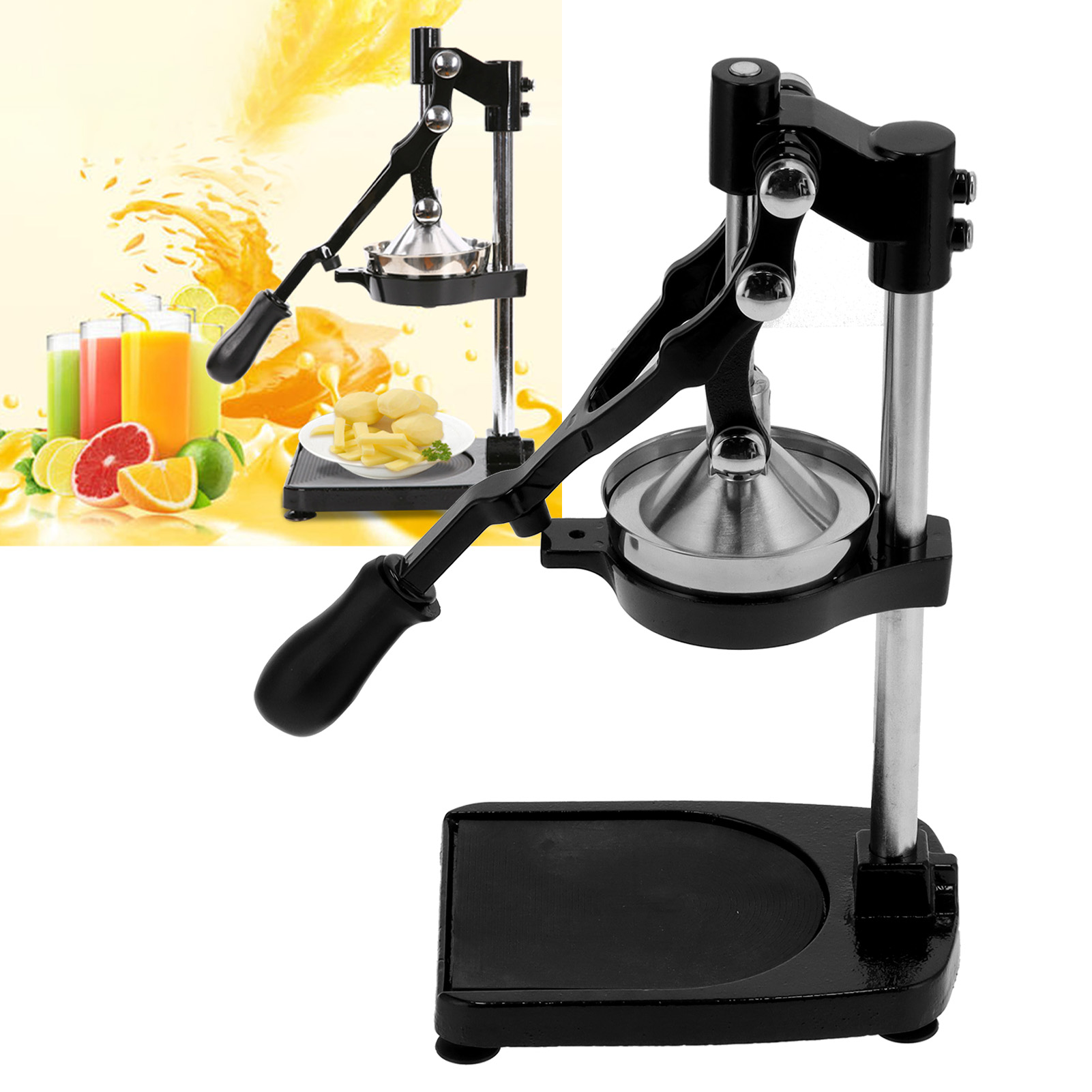 Multifunktionale Manuelle Obstpresse Aus Edelstahl Für Die Heimische Küche