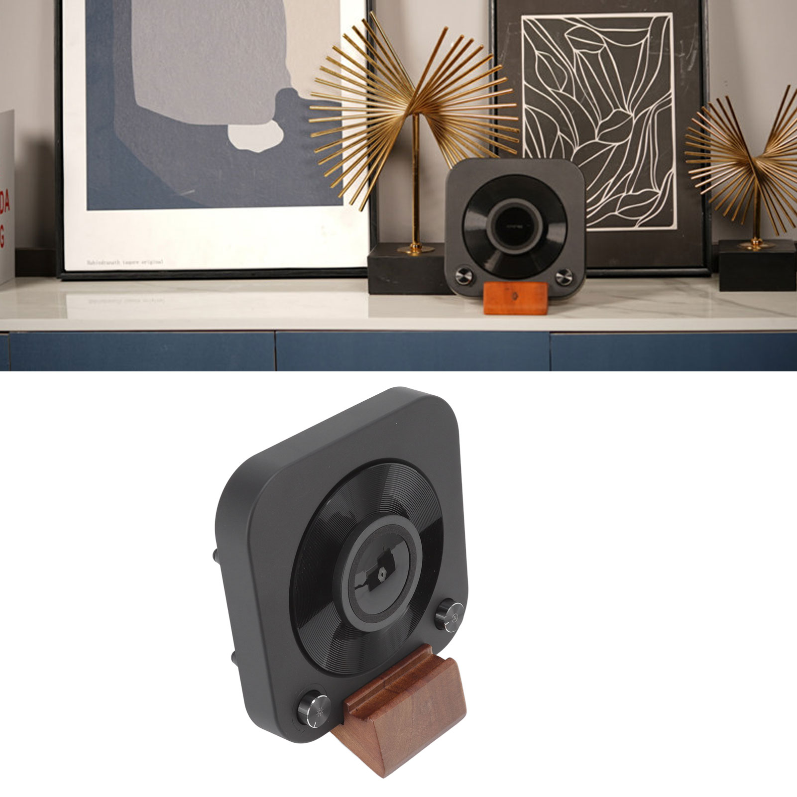 Farbiger Bluetooth-lautsprecher, Einfacher Kabelloser Plattenspieler, Tragbarer Retro-bluetooth-lautsprecher, Kleiner Bluetooth-lautsprecher Für Zuhause, Europäischer Standard