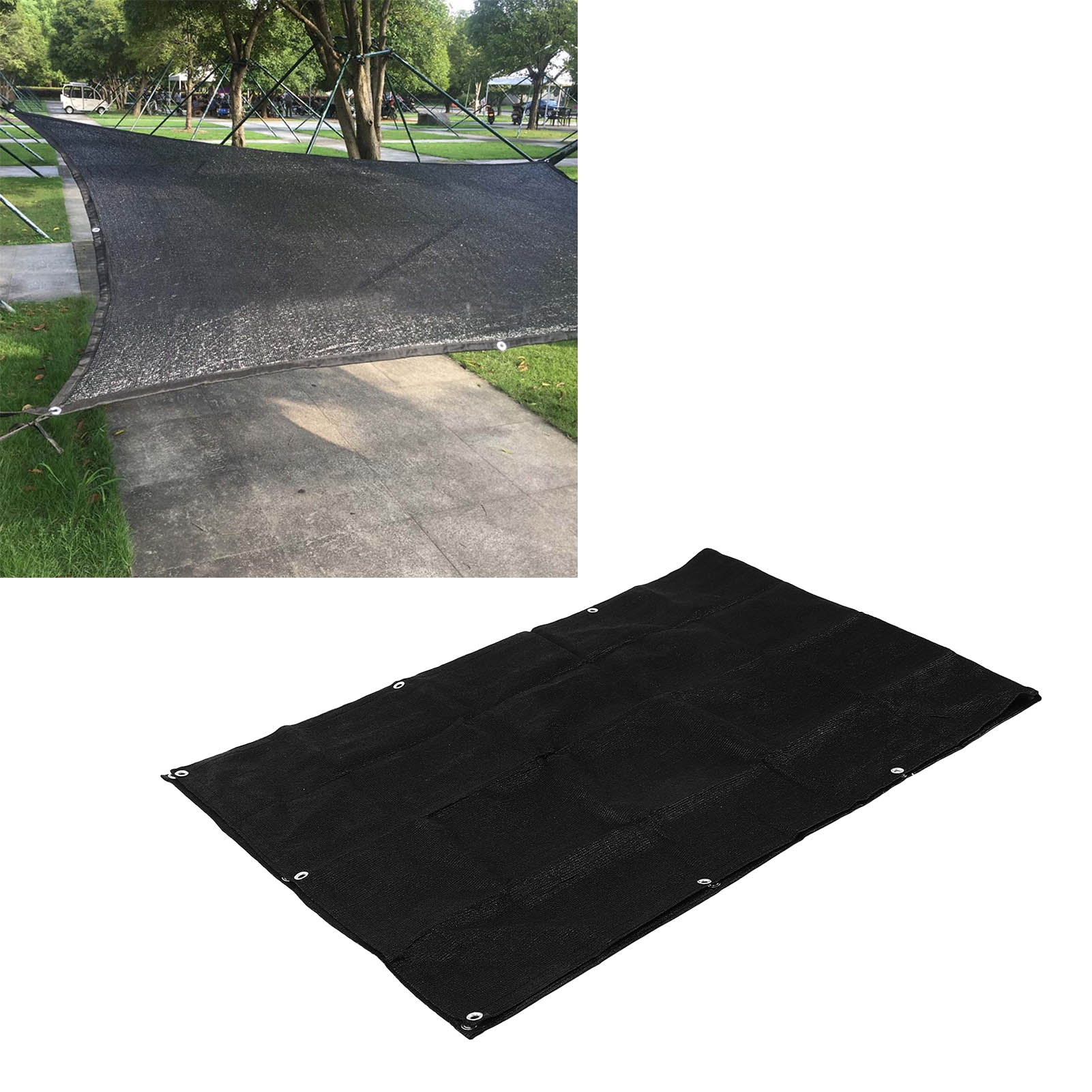 Sichtschutz/sonnenschutzzaun Aus Hdpe 0,9 X 3 M Für Balkon/garten