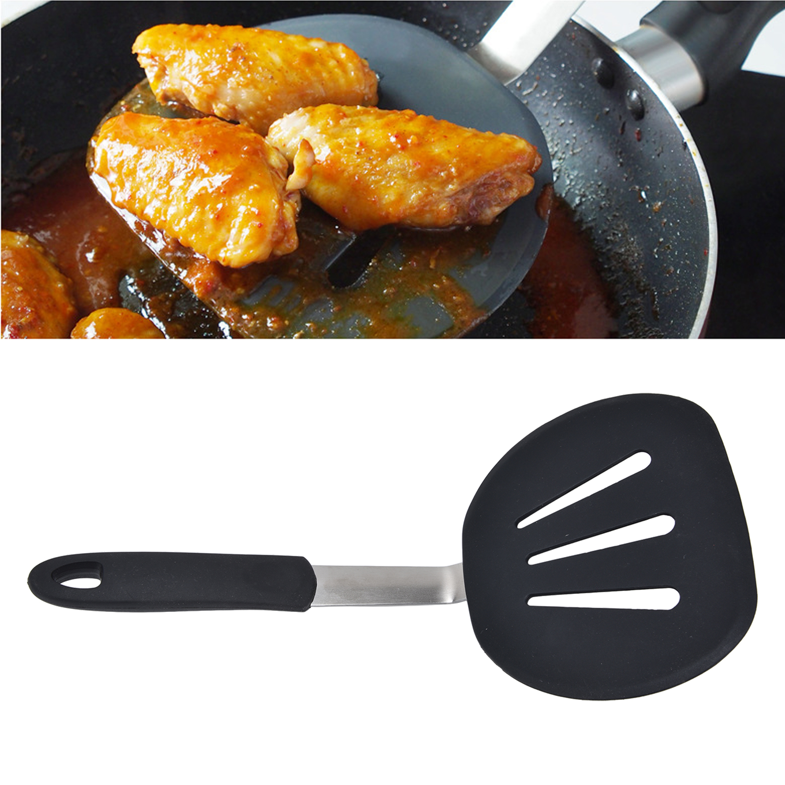 Japanischer Küchenspatel, Steakspatel, Pfannkuchenspatel
