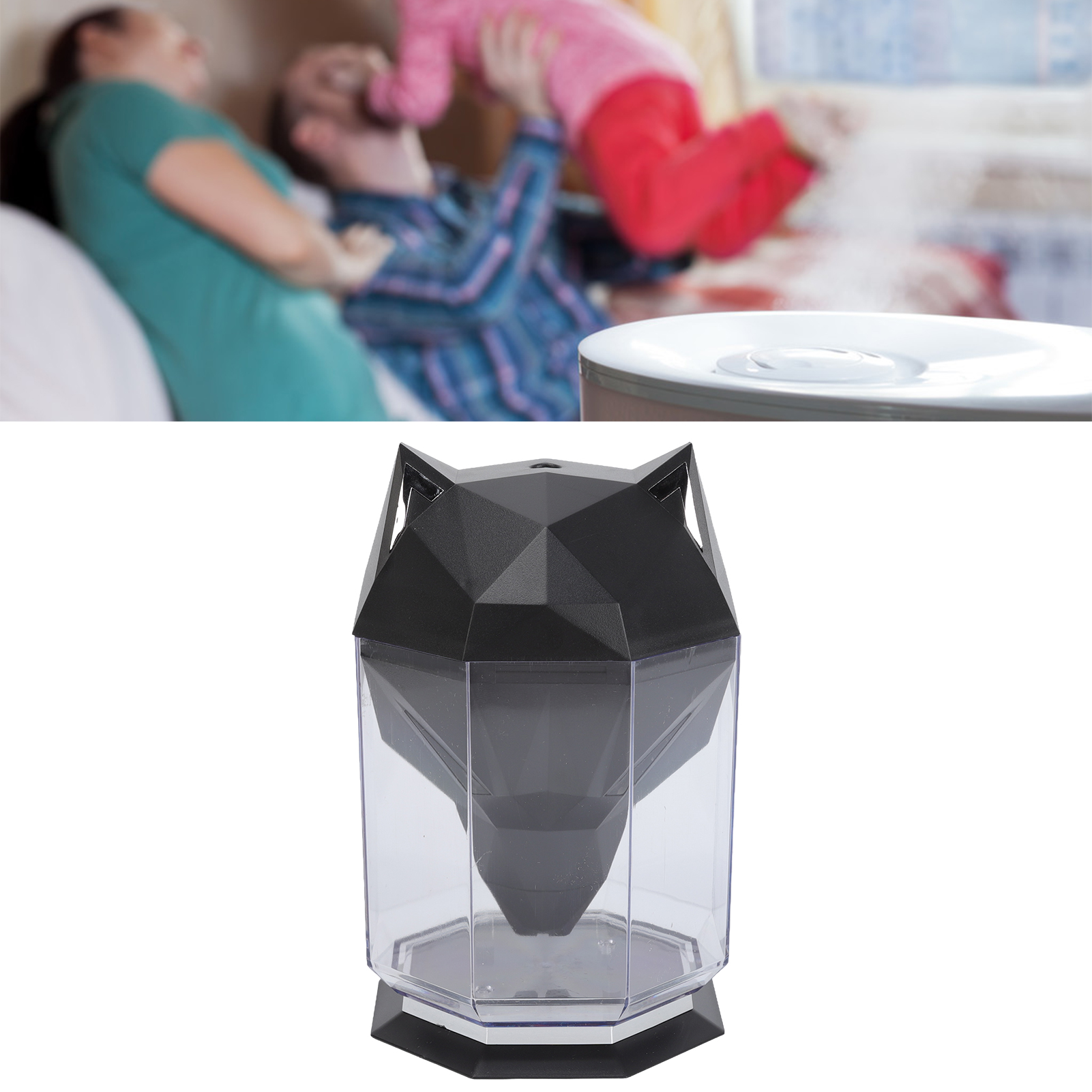 Luftbefeuchter-diffusor Mit Großem Fassungsvermögen Für Das Homeoffice (schwarz)