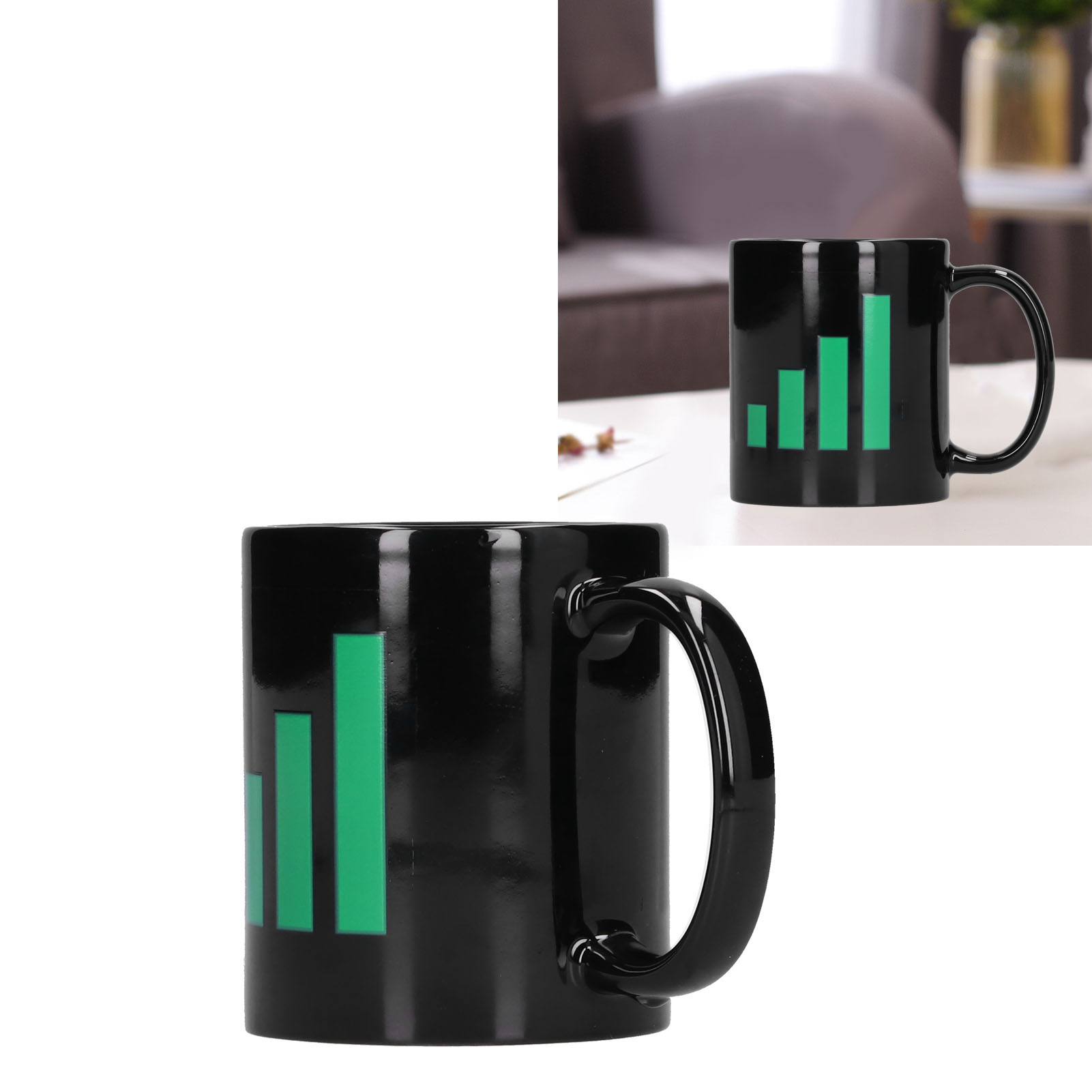 Origineller Becher Mit Farbwechselndem Wlan-signal-design, Ideal Für Zuhause, Büro, Club Oder Hochzeit. Perfekt Für Zuhause, Büro Oder Hochzeit.