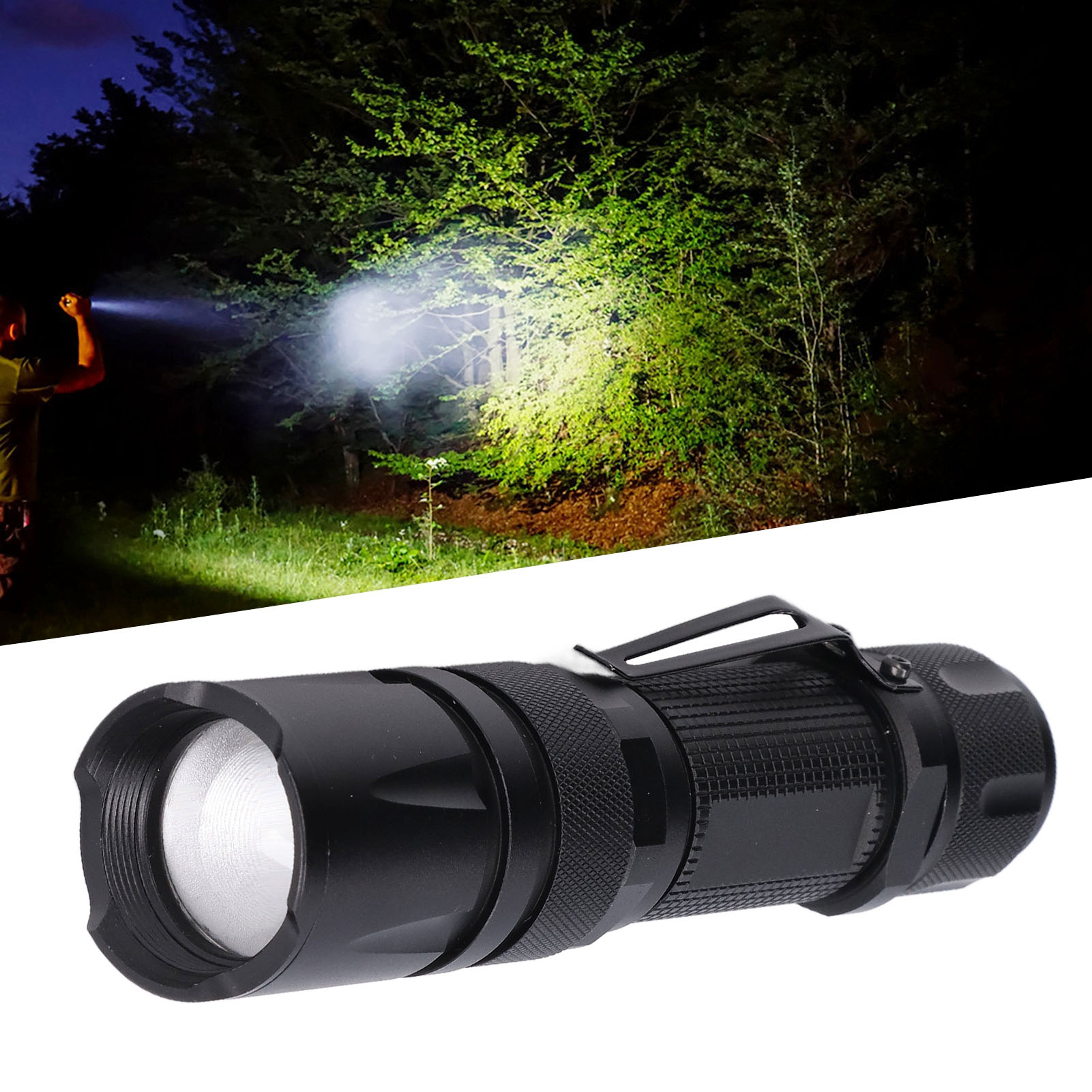 Rgbw-taschenlampe, Multifunktionale 4-in-1-taschenlampe, Rgbw-fokussiertaschenlampe Mit Vier Leds, Signaltaschenlampe
