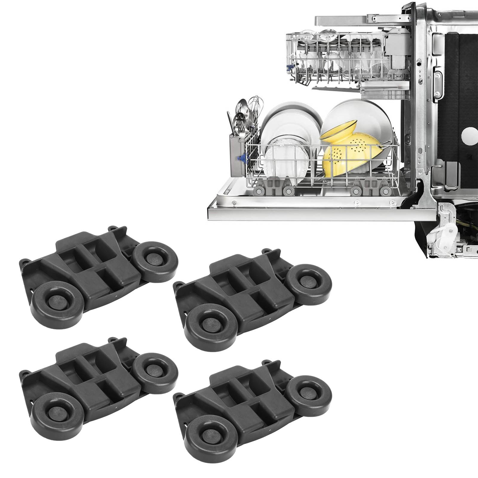 Ersatzräder Für Whirlpool Geschirrspüler W10195416v Ps11722152 Ap5983730