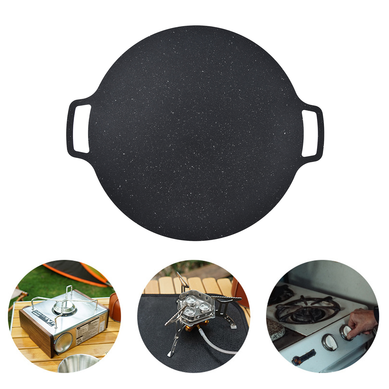 Grillpfanne, Koreanischer Grill, Teppanyaki-pfanne, Grillpfanne, Grillzubehör, 36 Cm