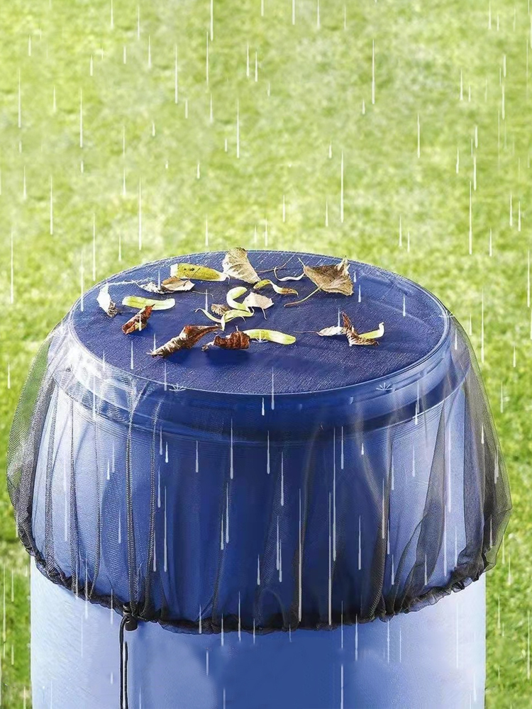 Set Mit 3 Netzabdeckungen, 97 Cm, Für Regenwassereimer Im Freien, Insektenschutz, Schutzabdeckung Für Regenwassereimerfilter