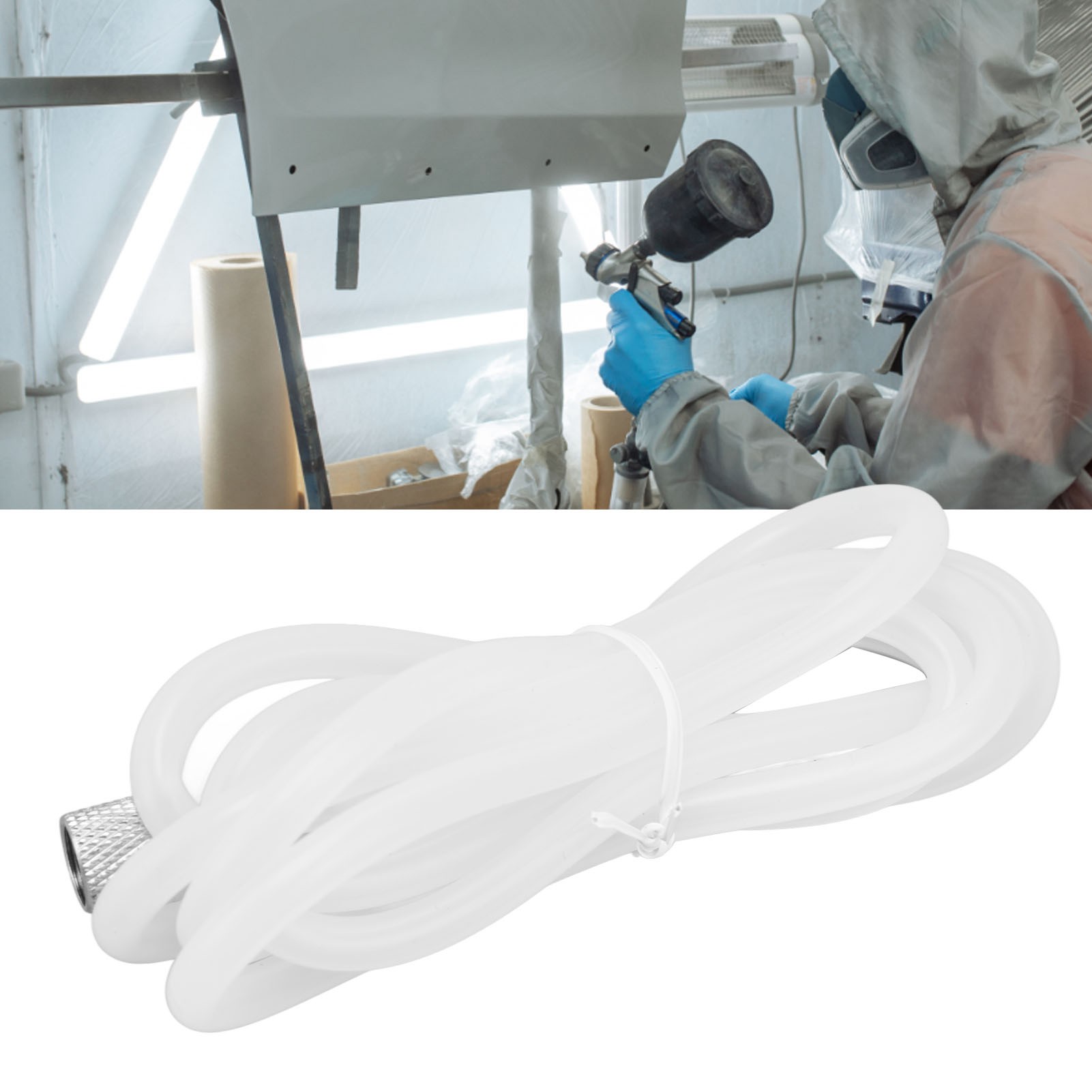Airbrush-schlauch, Transparenter Silikonschlauch, G1/8 Innengewinde, Für Pneumatisches Airbrush-mal- Und Farbzubehör.