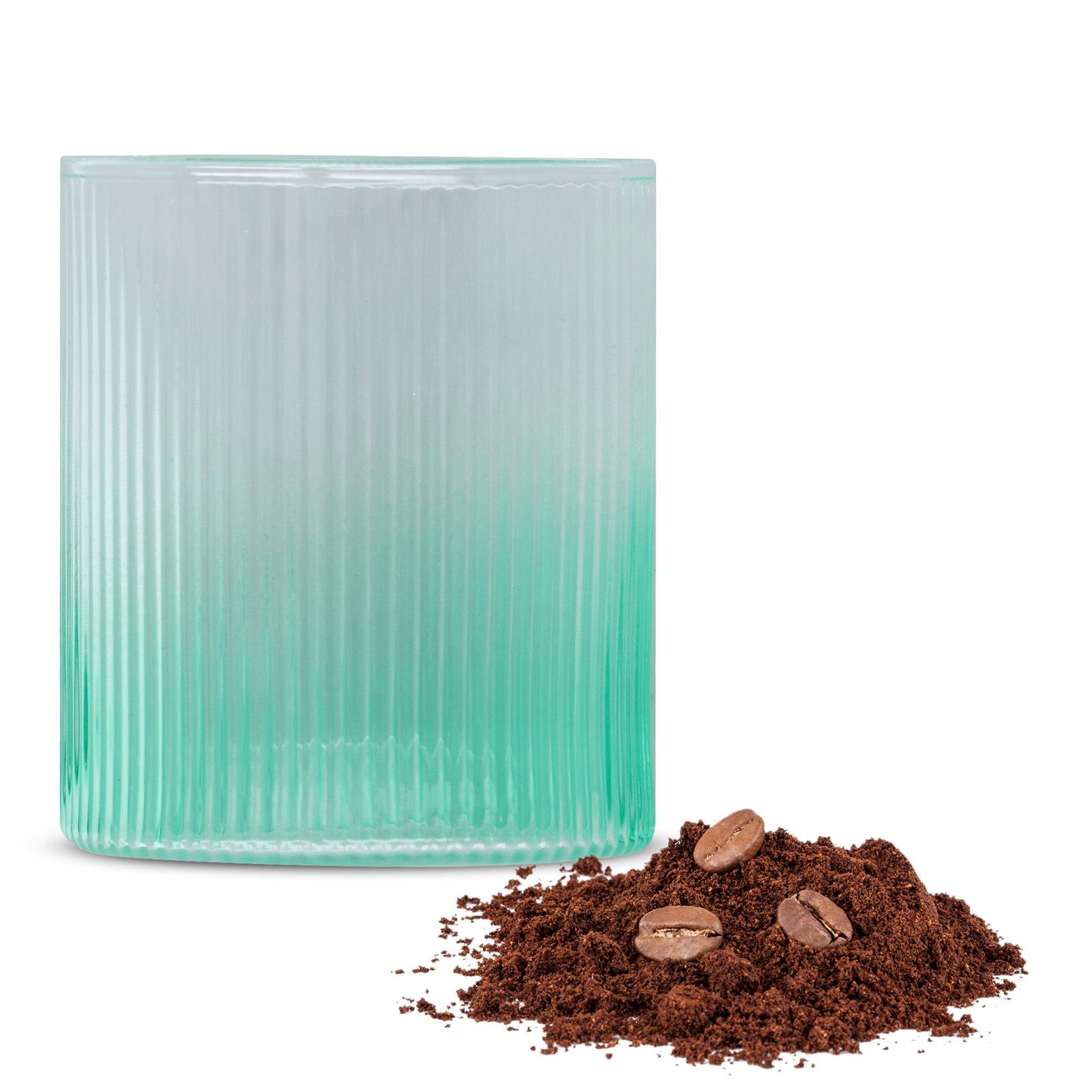 Klare Glasbecher Im Japanischen Stil, Kreative, Instagram-taugliche Becher, Kaffeetassen, Milchbecher, Saftbecher, Teetassen, Wasserbecher, Handgefertigte Grüne Glasbecher Mit Vertikalen Mustern...