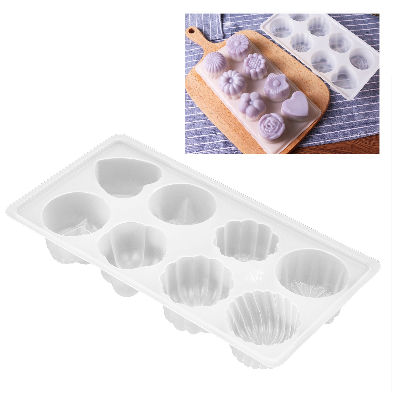 Geleeform, Diy-backutensilien, Pralinen- Und Schokoladenformen, Lebensmittelformen Für Pudding Und Eiscreme
