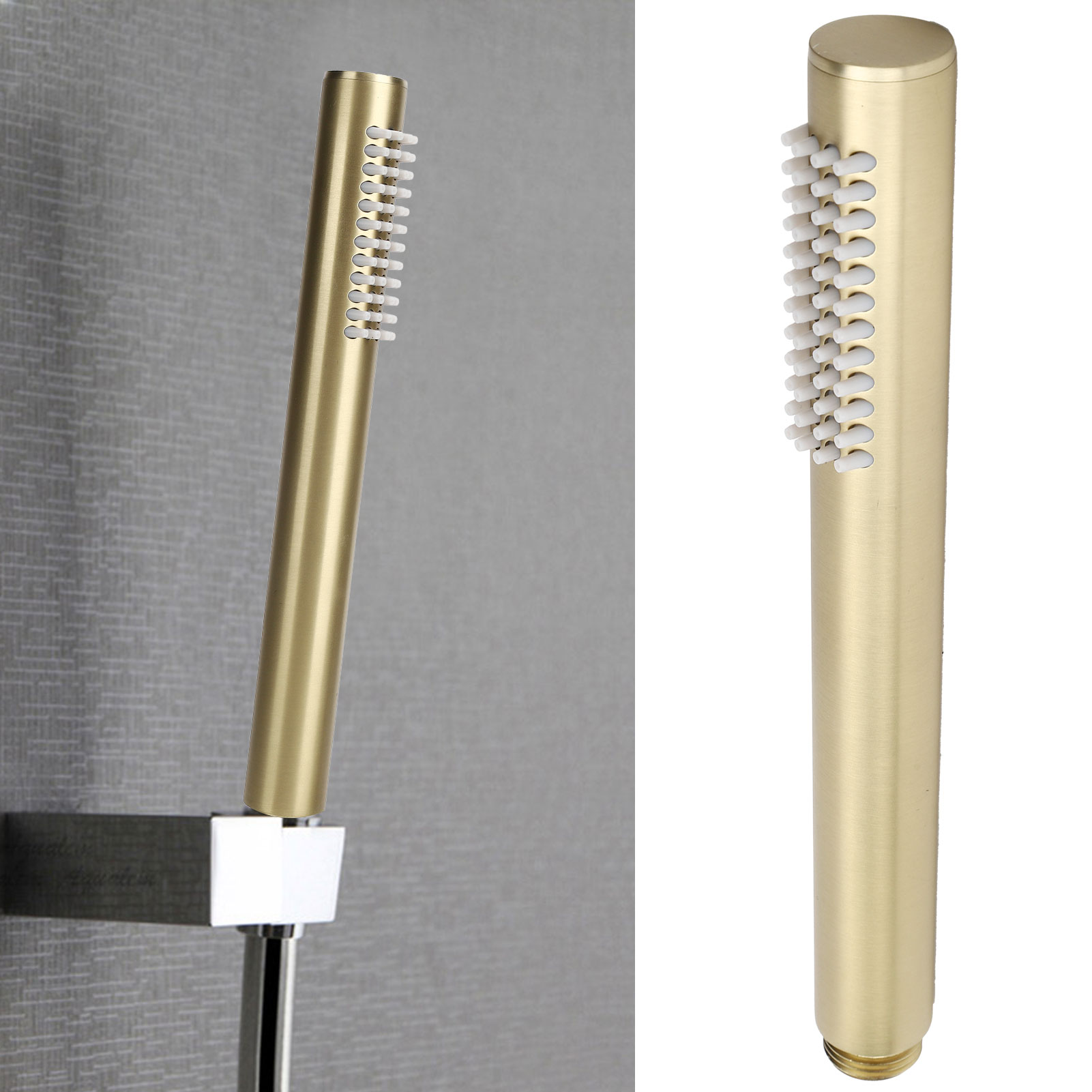 Handbrausekopf Aus Kupfer G1/2, Hochdruckbrause Für Bad Und Haushalt (gold)