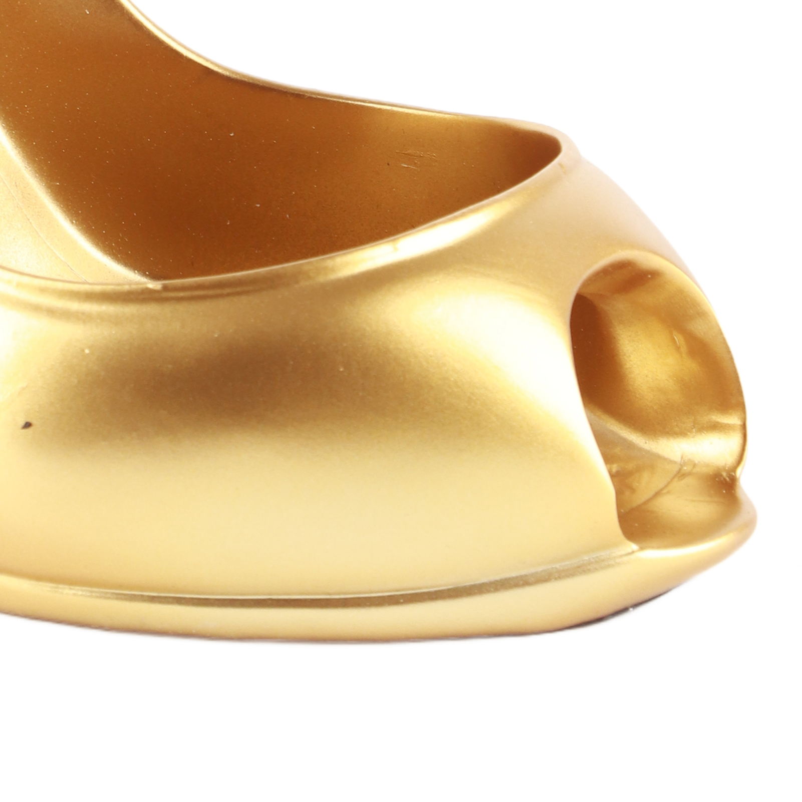 Innovativer Flaschenhalter In Form Eines High Heels, Weinflaschenständer, Wohnaccessoire (gold)