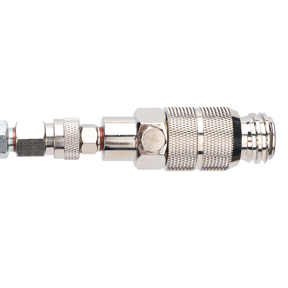 1,8 M Doppelventil-co2-füllschlauchadapter Mit Manometer Für Sodastream (w21.8-14)