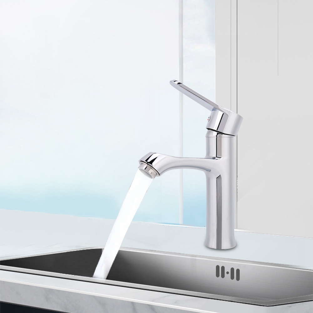 Einloch-waschtischarmatur G1/2" Mit Warm- Und Kaltwasseranschluss – Wohnaccessoires
