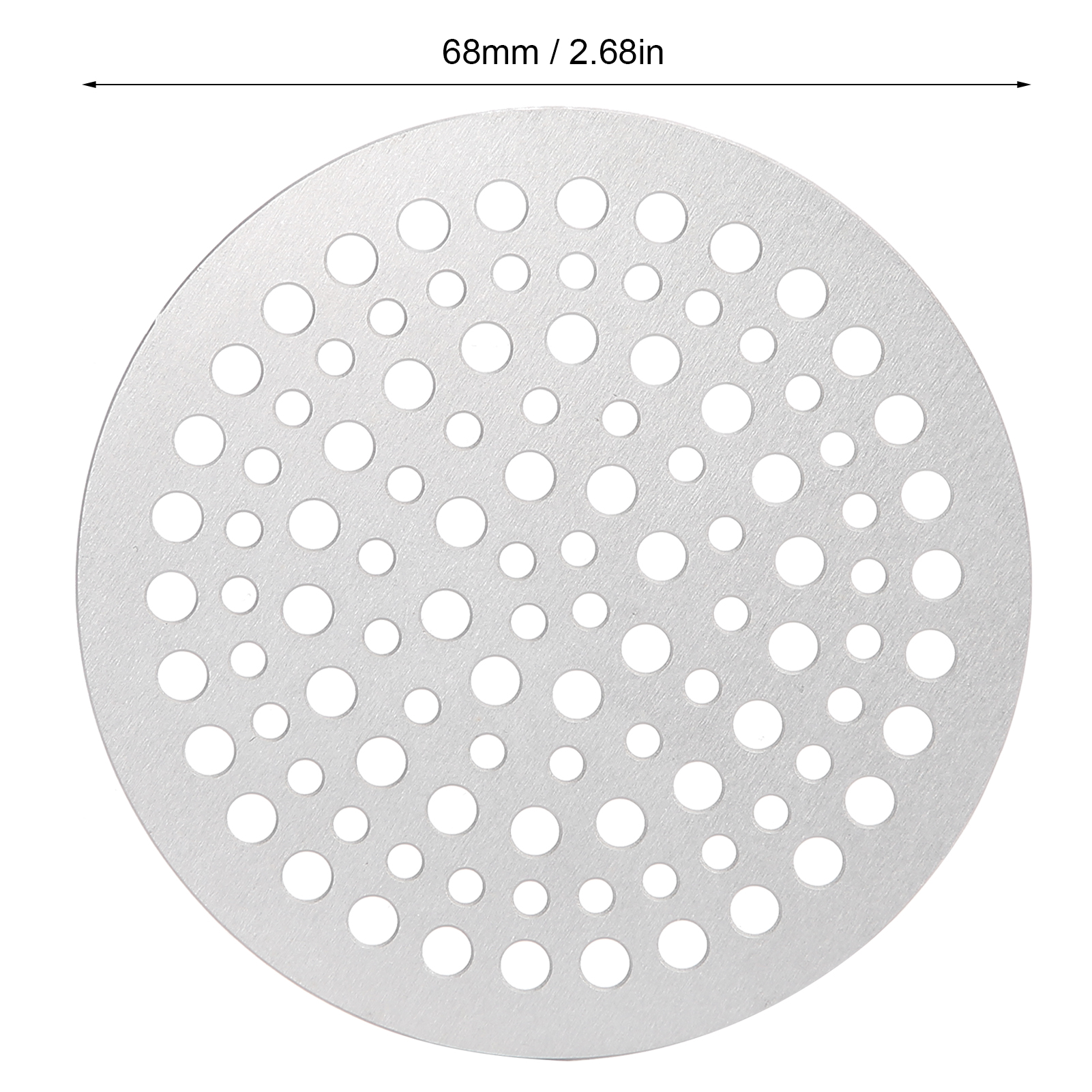 68 Mm Runder Bodenablaufdeckel, Anti-verstopfungs-haarfilter, Haarauffangdeckel