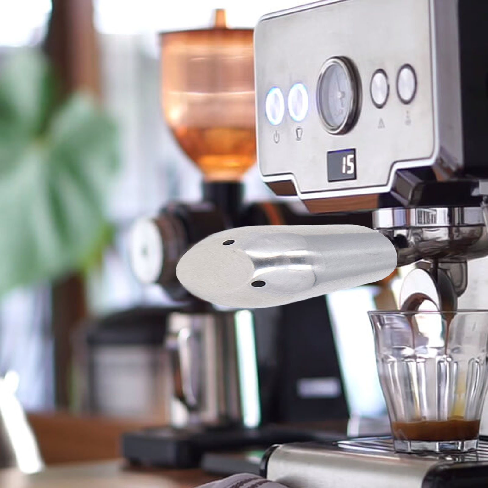 Dreiloch-dampfdüse Aus Edelstahl Für Die Halbautomatische Espressomaschine Gemilai Crm3605