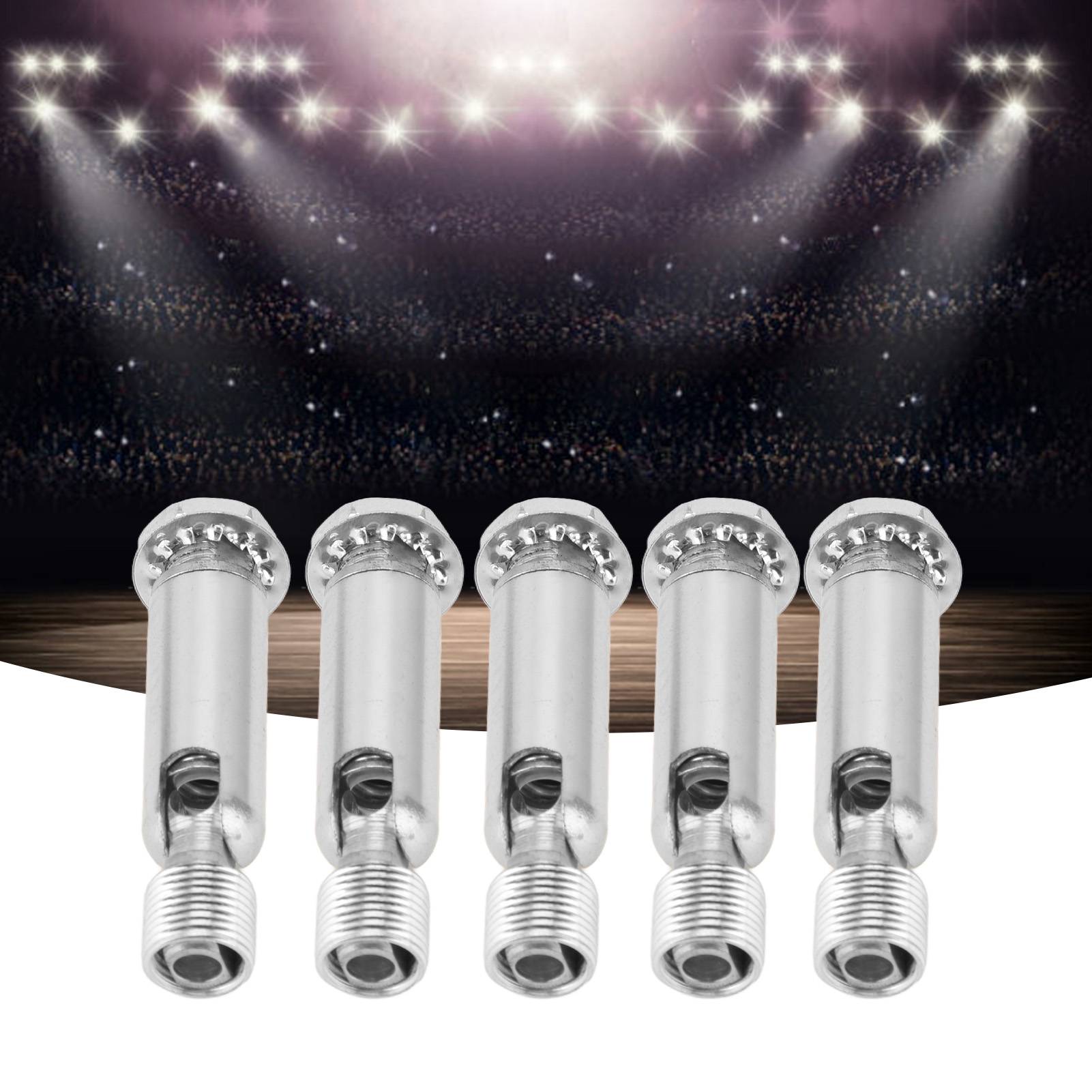 Universalstrahler Mit Externem, Drehbarem Kopf M10 Mit M12-adapter, Verchromtes Led-beleuchtungszubehör