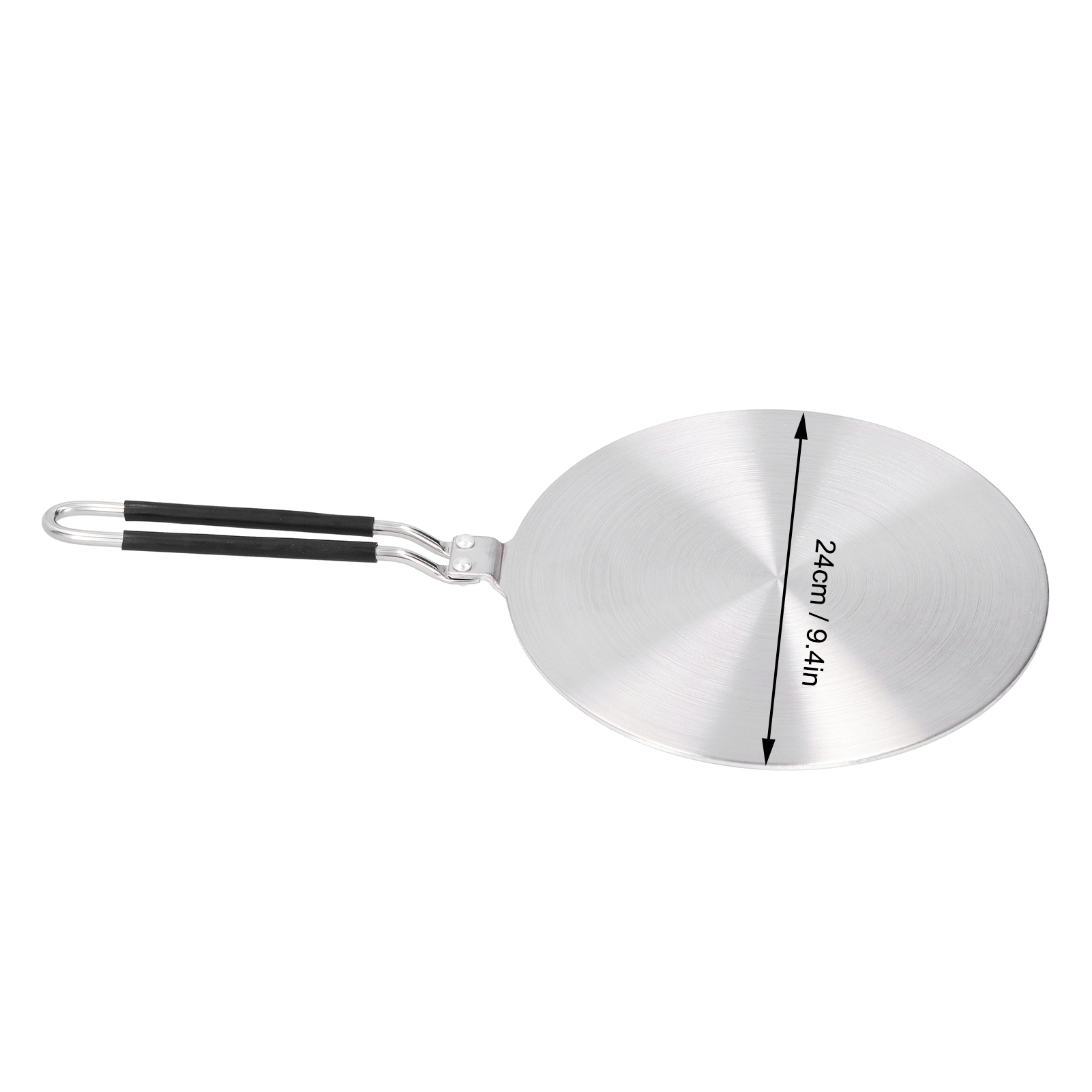 Hitzeverteiler Aus Edelstahl, Induktionsadapterplatte Für Gaskochfelder Und -kochgeschirr, 24 Cm