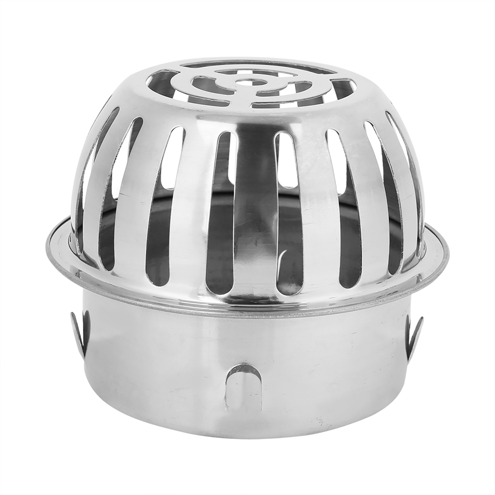 Runder Edelstahl-bodenablauf Für Badezimmer, Außenhof, Balkon (110 Mm/4 Zoll)