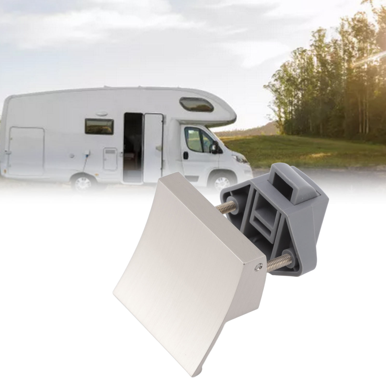 Quadratischer Schubladentürgriff Mit Schloss P07-sn Für Wohnmobile, Yachten, Wohnwagen, Möbel P07-sn