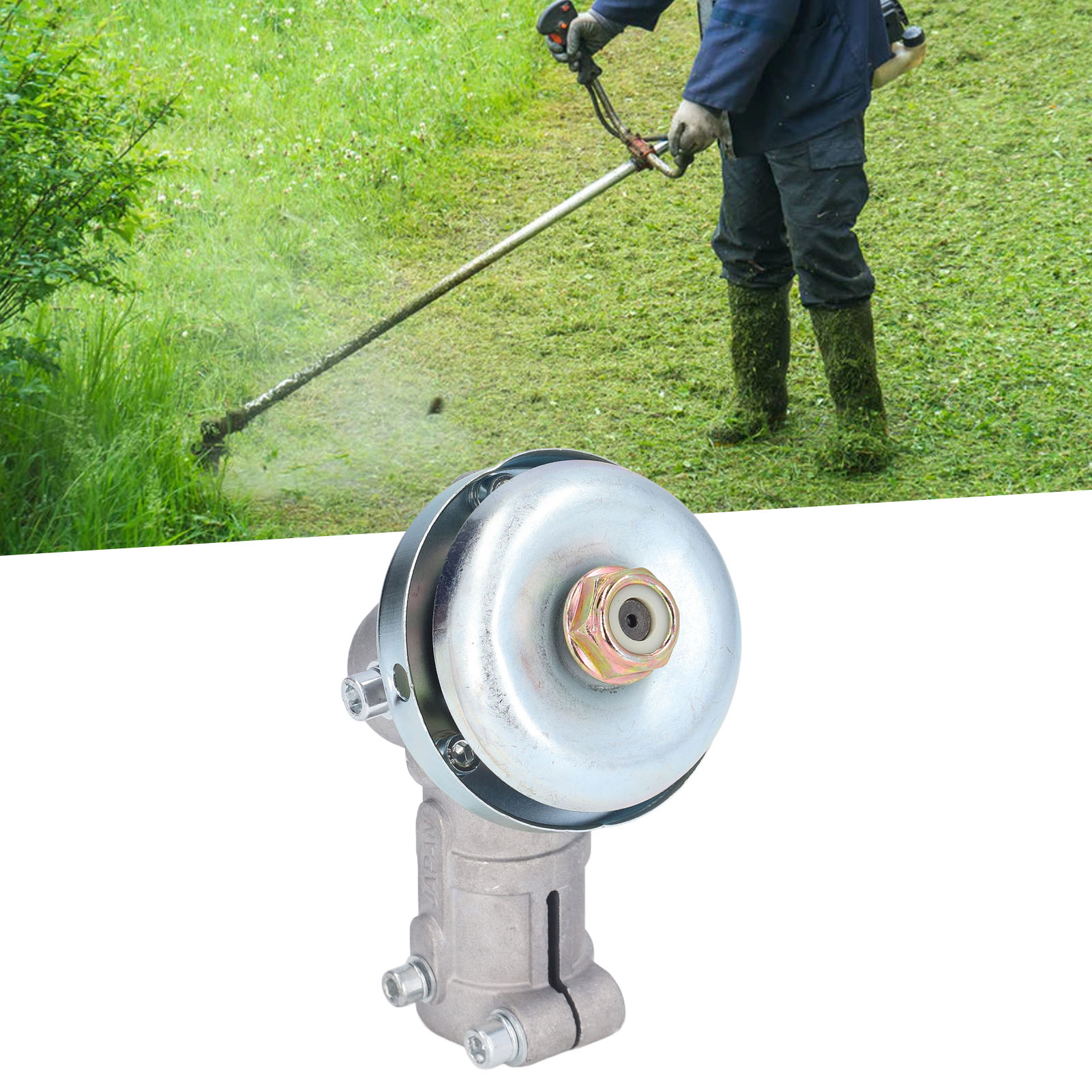 Universeller Ersatz-freischneiderkopf Mit 26 Mm Durchmesser Und Vierkantzahnrad Für Rasenmäher