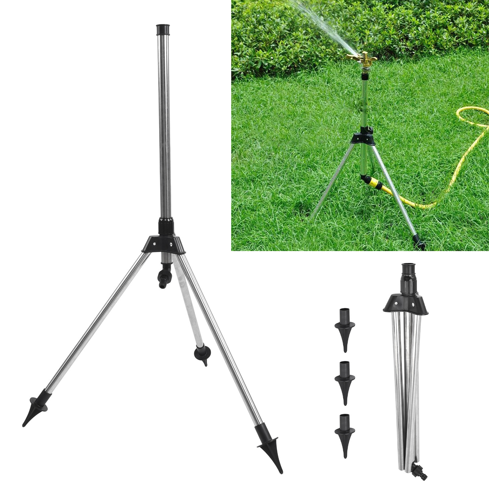 Verstellbares Stativ Für Gartensprenger Mit G1/2-innengewinde, Gartengeräte