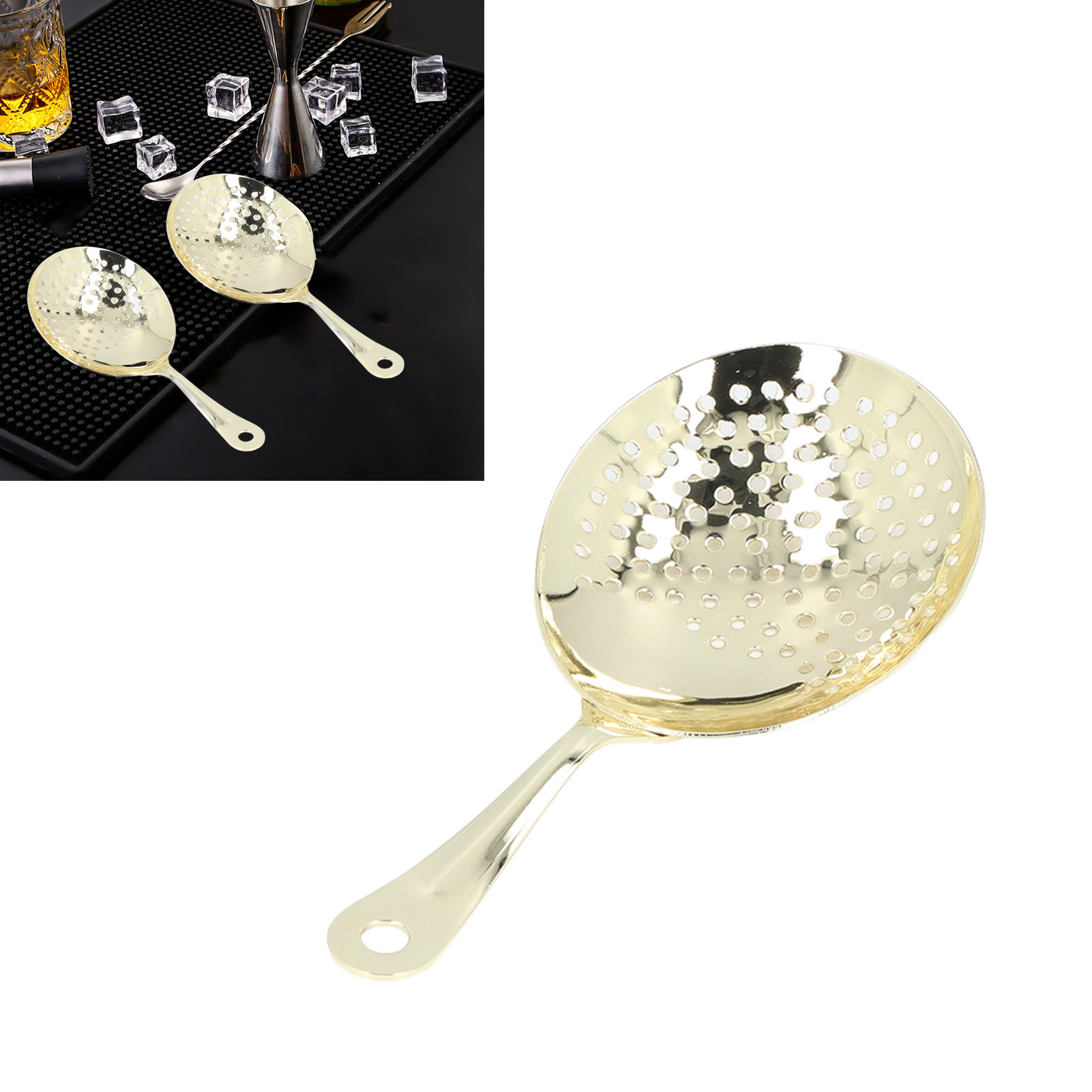 Eisfilter Aus Edelstahl, Weinfilter, Eisabscheider, Gold