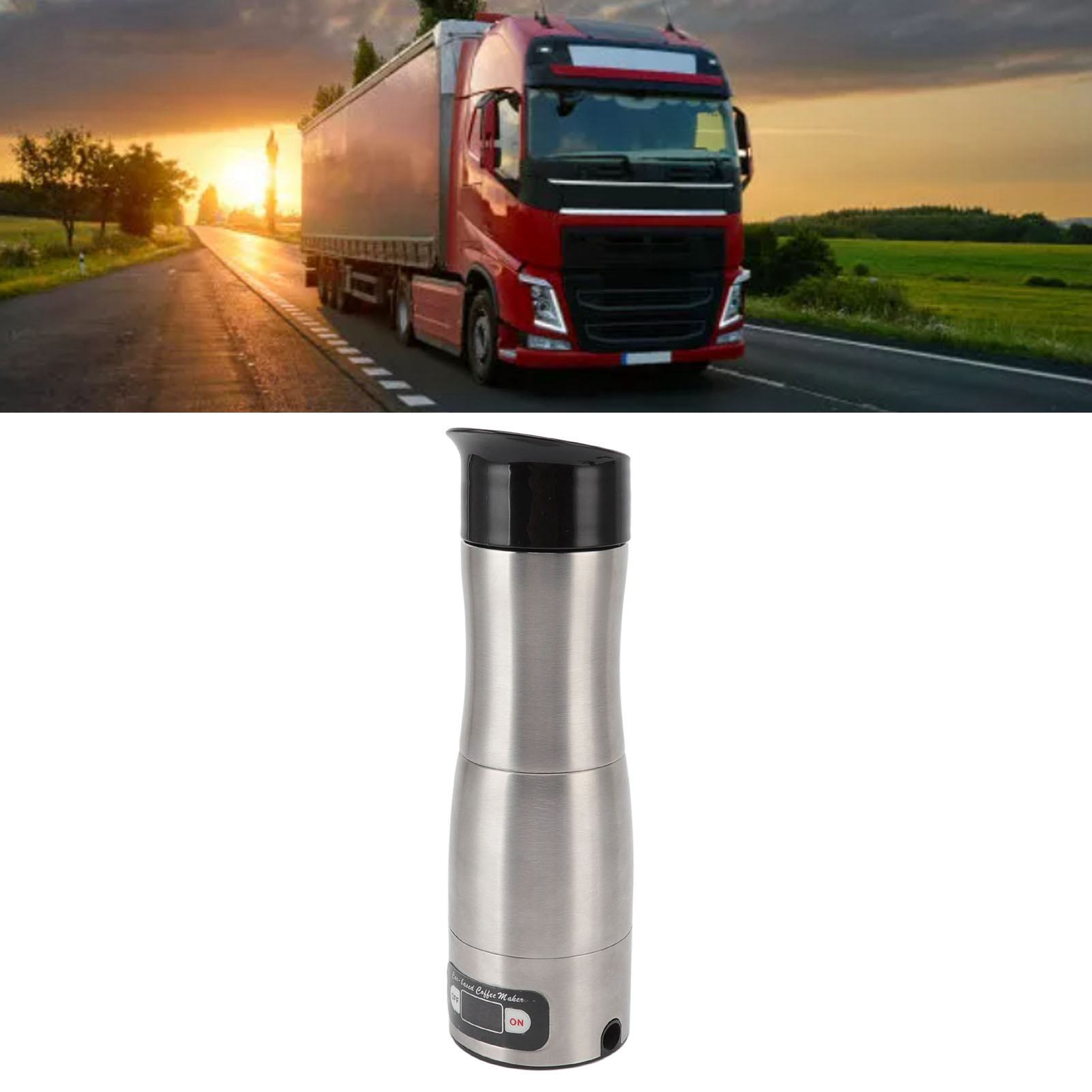 Beheizbarer Autobecher, Tragbare Kaffeemaschine, Kaffeebecher