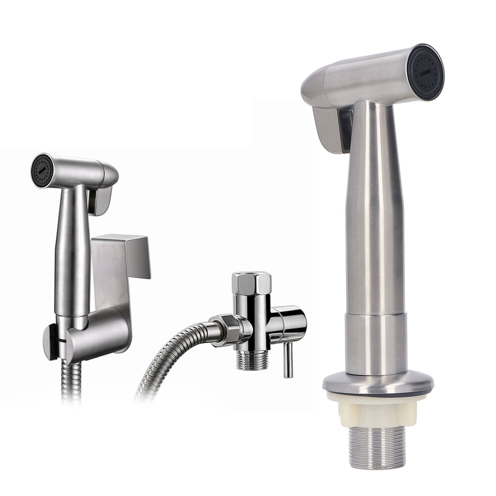 Toilettenpistole Mit Kupferkern, Drucklos, Beständig Gegen Hohen Und Niedrigen Wasserdruck, Langlebig, Kompatibel Mit Wasseranschlüssen Aller Größen.