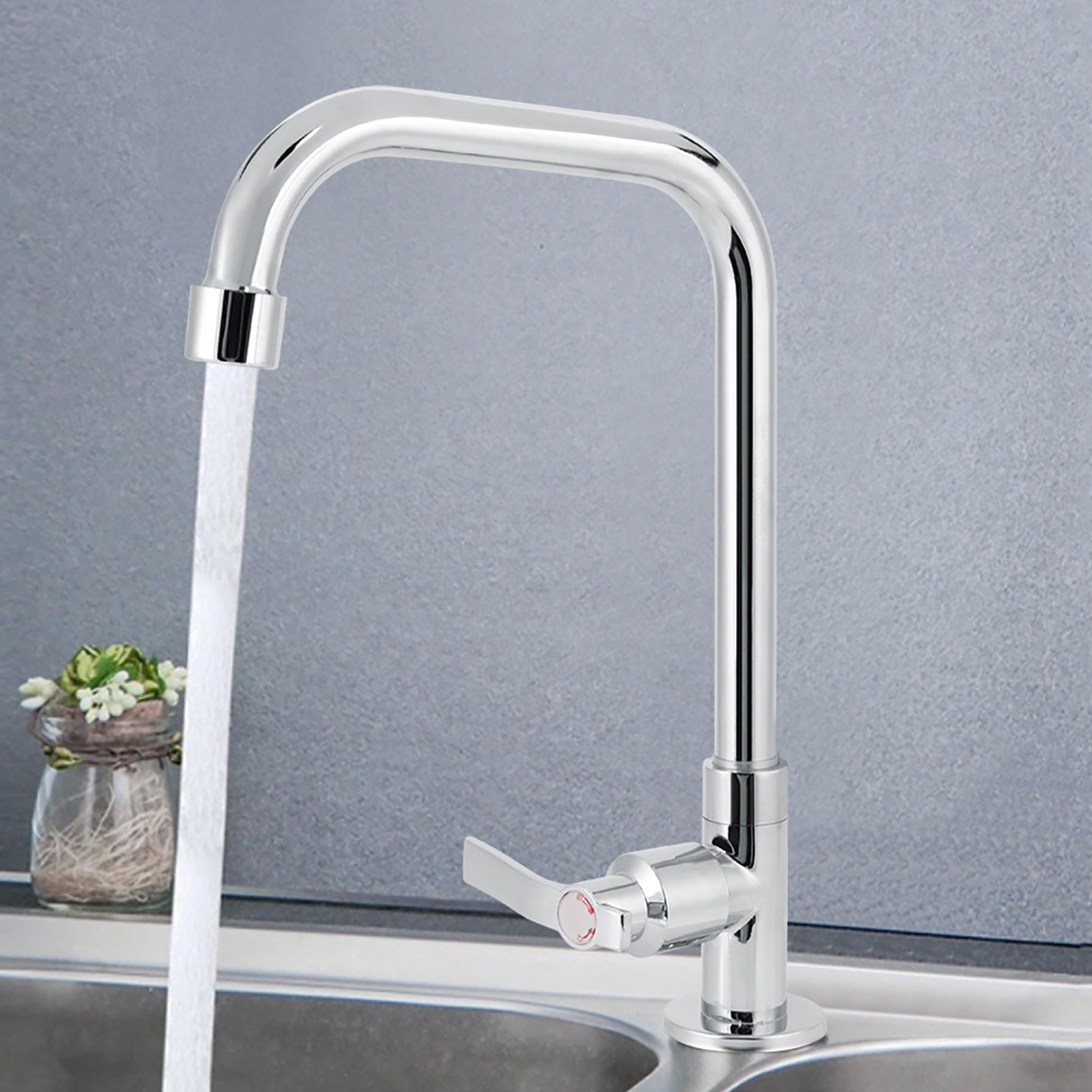 Moderne G1/2"-einhebel-küchenarmatur, Kaltwasser-einzelarmatur, Wohnaccessoire