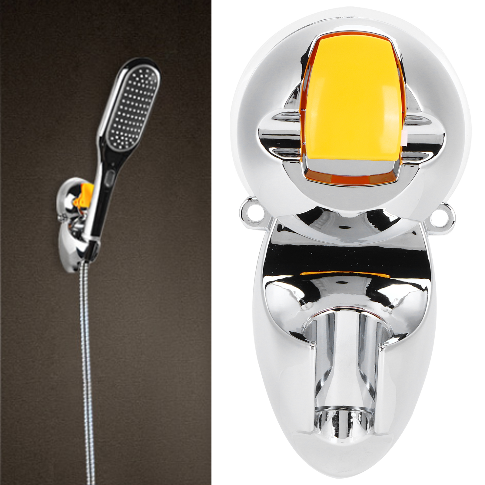 Verstellbarer Duschhalter Mit Saugnapf, Abs-handbrausehalter.