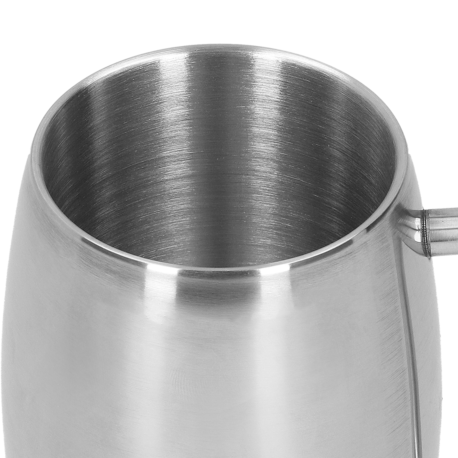400-ml-edelstahl-bierkrug Mit Henkel, Kaffeebecher, Milchteebecher, Bürogeschenk