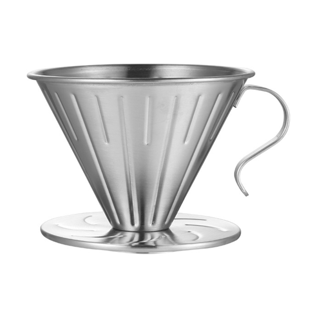 Filterbecher Aus Edelstahl 304, Handbrühkessel, Kaffeefilter, Trichter