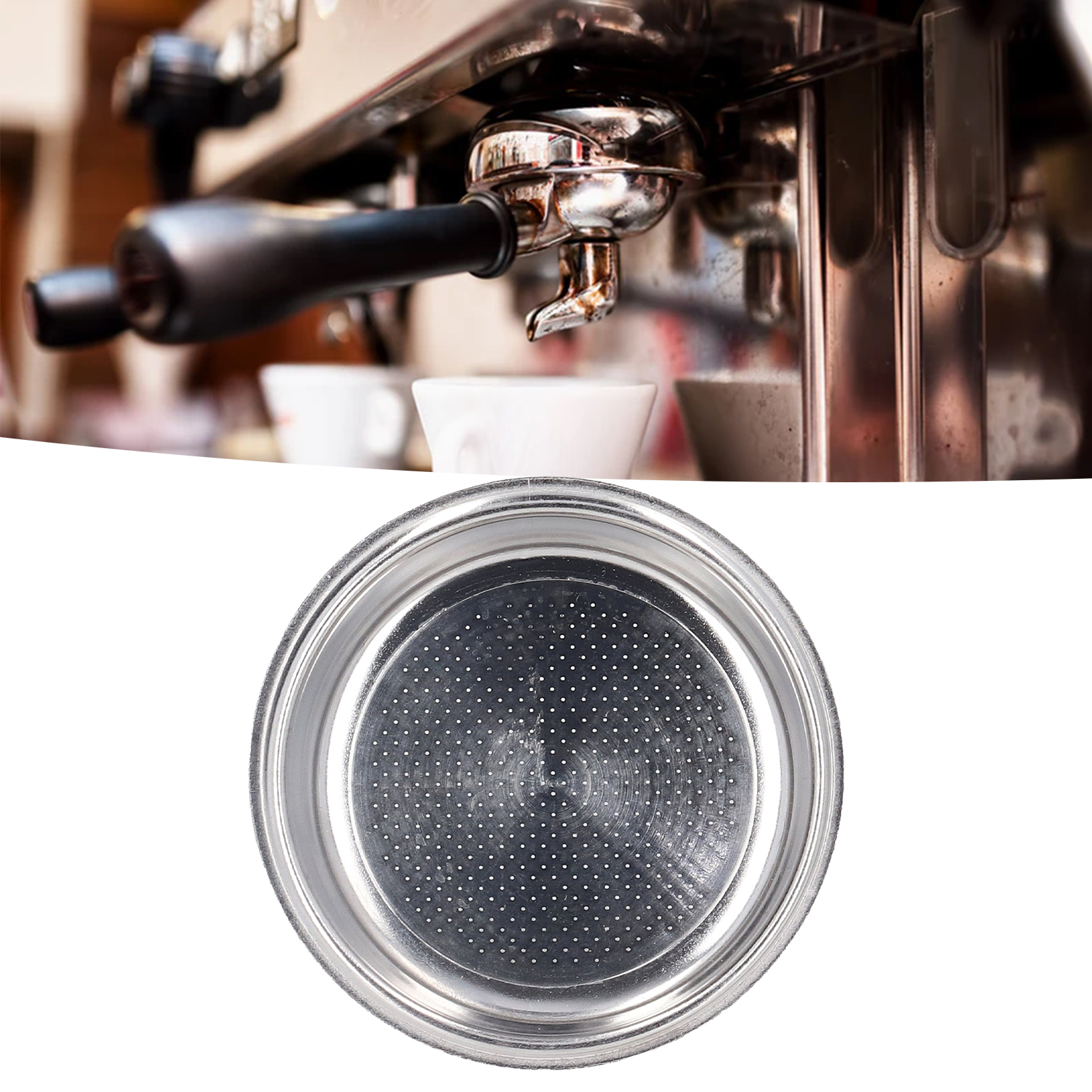 Amerikanische Kaffeemaschine Mit Mehreren Kammern Für Eine Tasse (51 Mm), Mit Filterhalter Und Einlagigem Pulverbehälter.