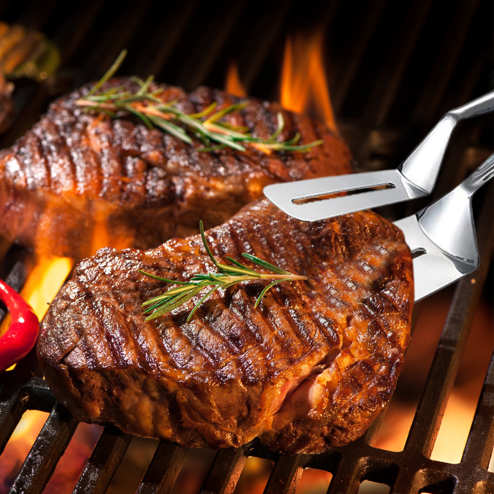 Steakzange Nach Deutscher Art, Silber 201