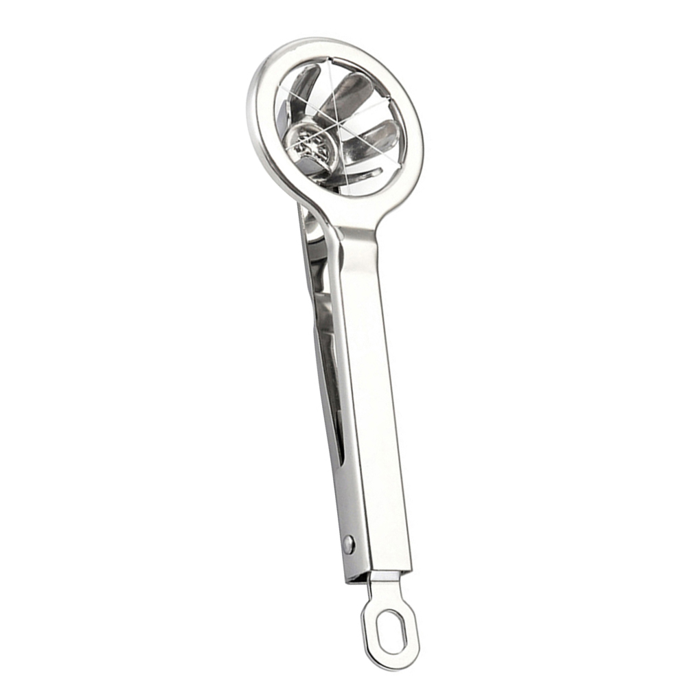 Einteiliger Eierschneider Und Konservierter Eierschneider, Multifunktionaler Scharfer Eierschneider Aus Edelstahl, Küchenutensil, Edelstahl 304, Einheitsgröße.
