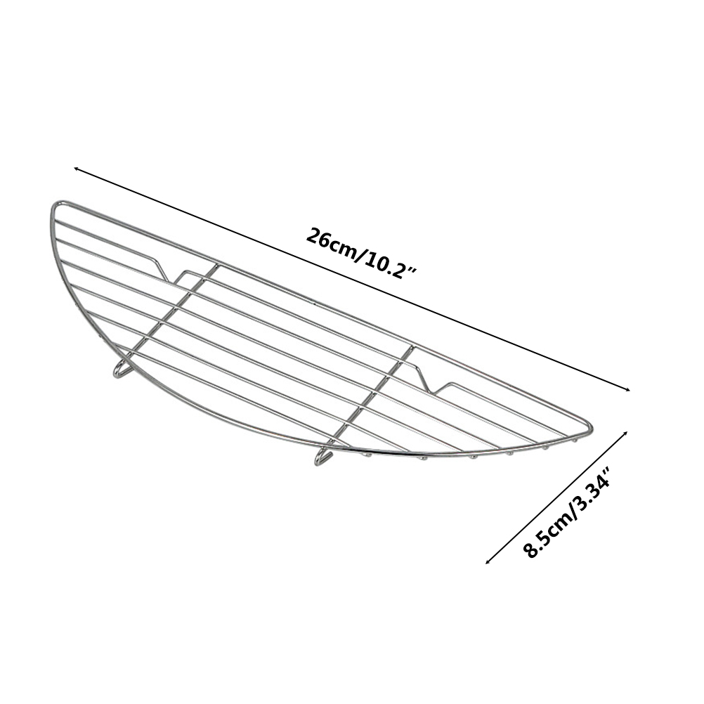 1 Koch-/dampfeinsatz Aus Edelstahl 304 Mit Abtropfsystem Und Anbrennschutz, Kompakte Größe 26 X 8,5 X 2 Cm