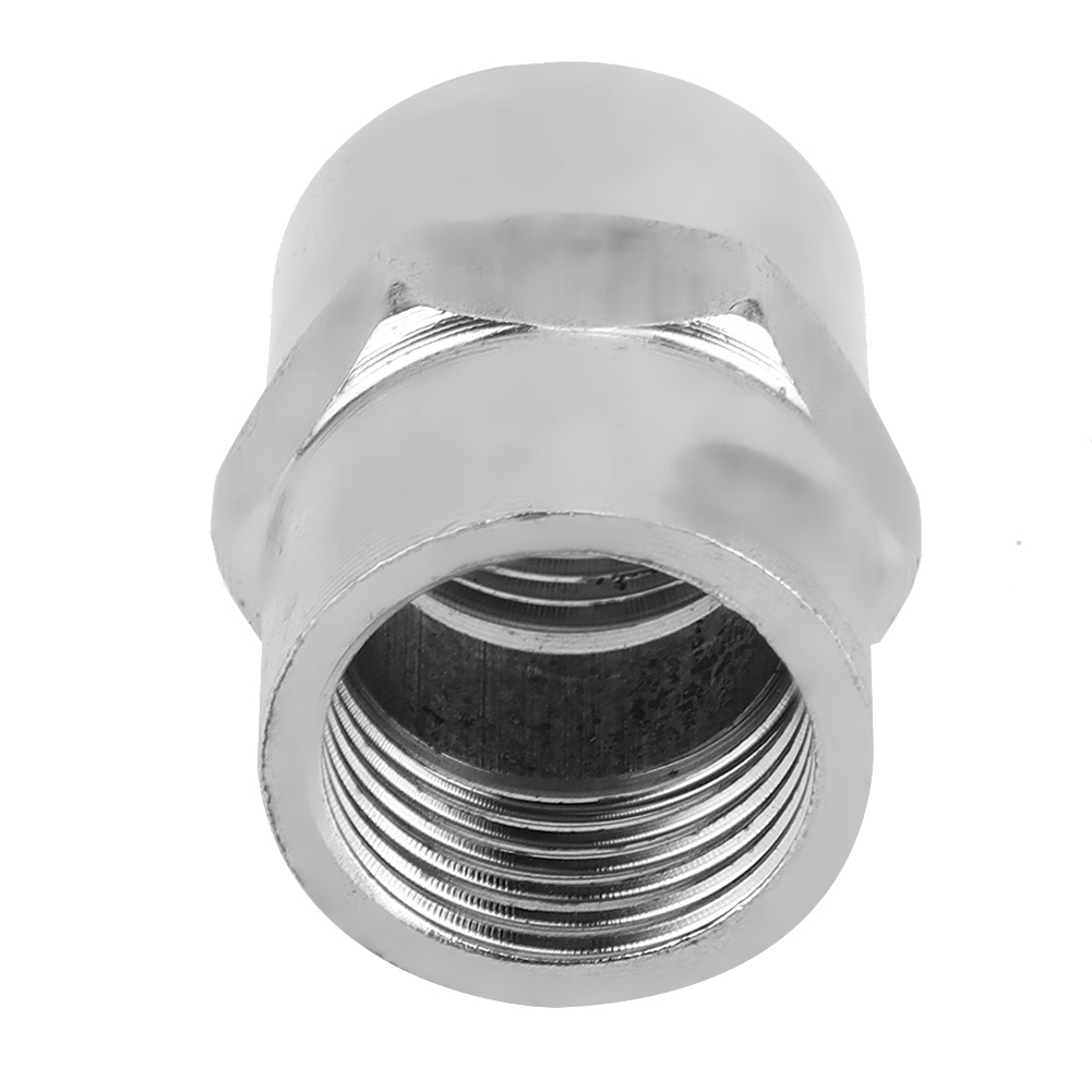 5 Stück G1/2” Edelstahl-rohrverbindungsstücke Adapterverbinder Für Bad Und Küche (b)