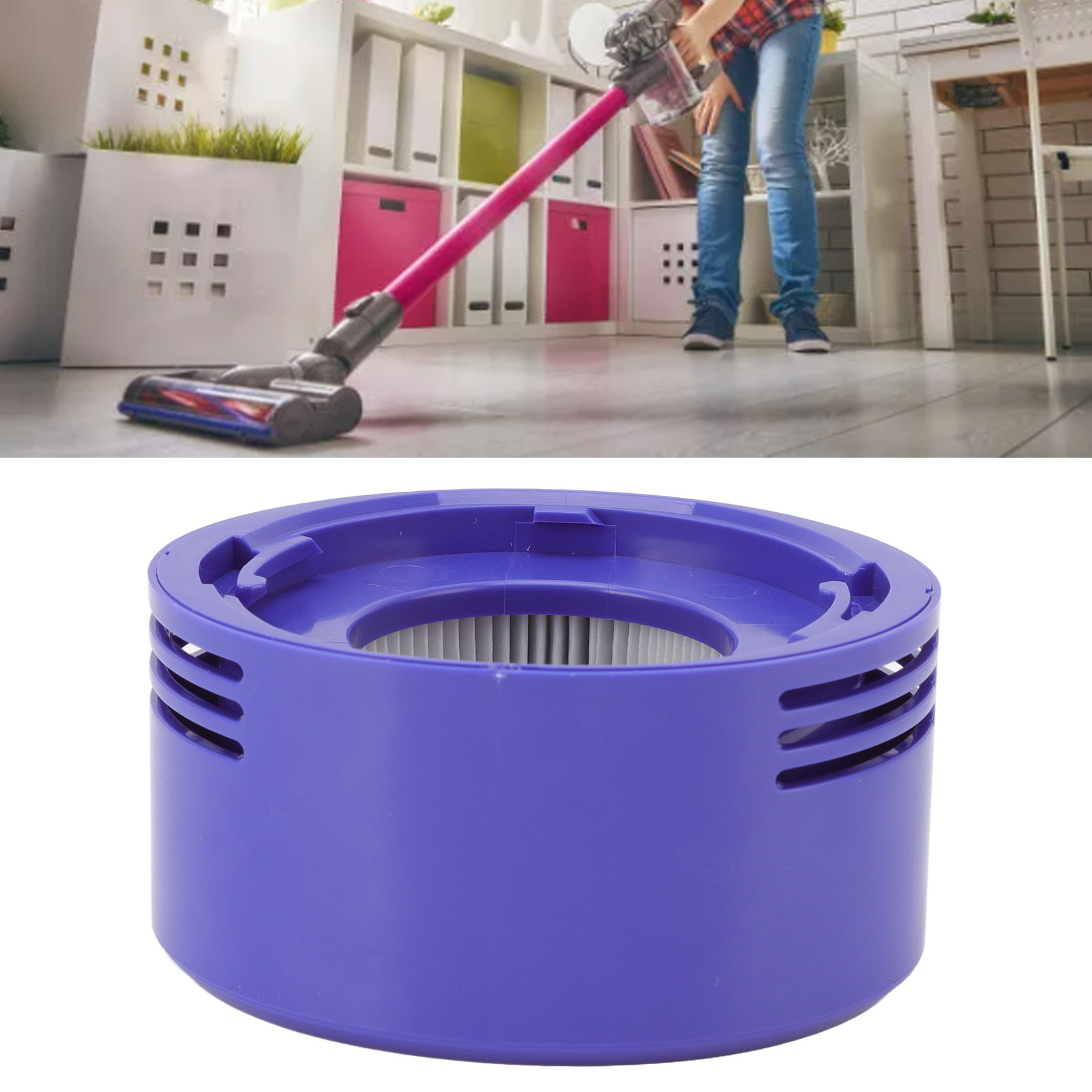 Zwei Hintere Filterpatronen Für Dyson V6/v7/v8 Staubsauger, Die Zusammen Verkauft Werden.