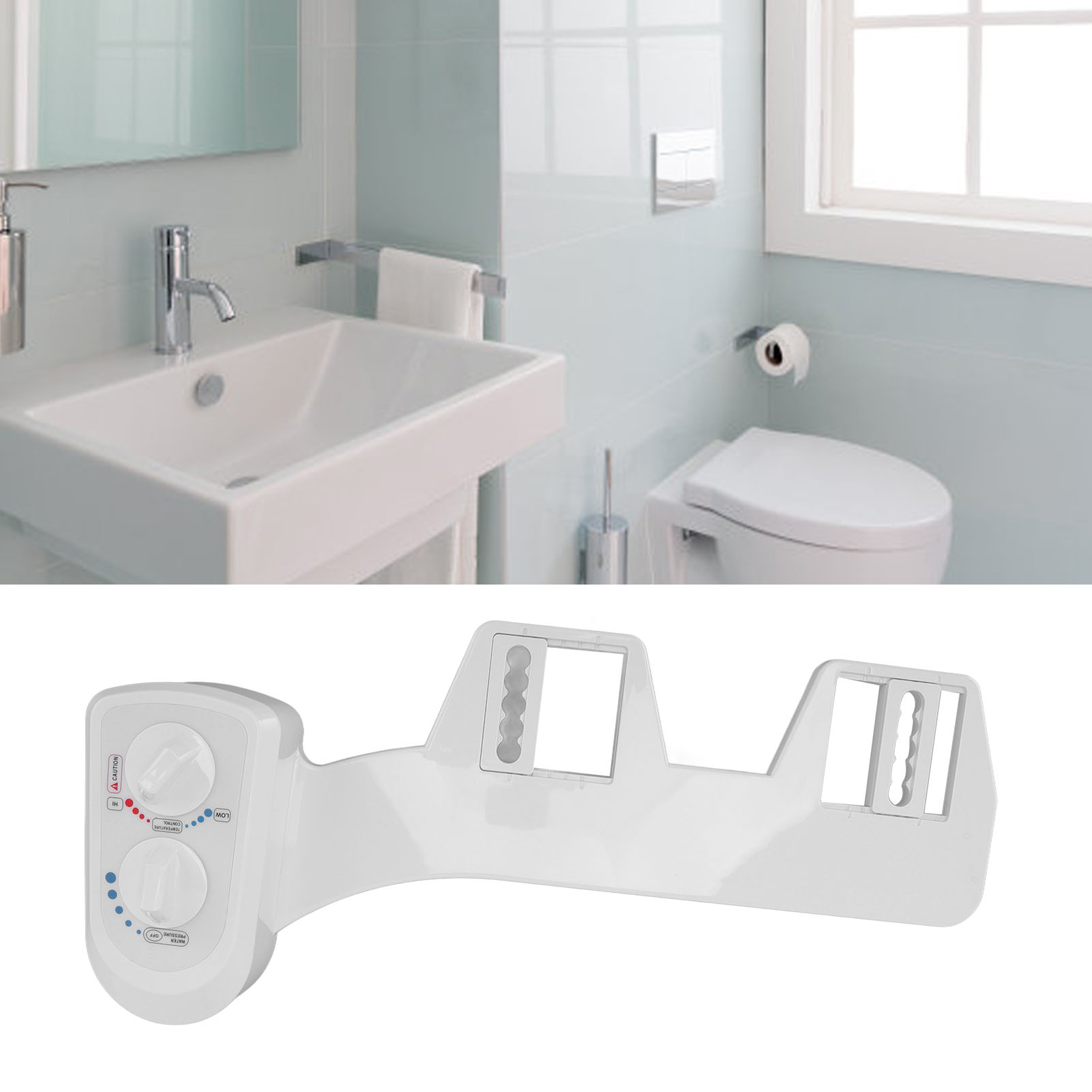 Zweiknopf-bidet Mit Beweglicher Düse, Nicht Elektrisch, Selbstreinigend, Für Badezimmer Zu Hause