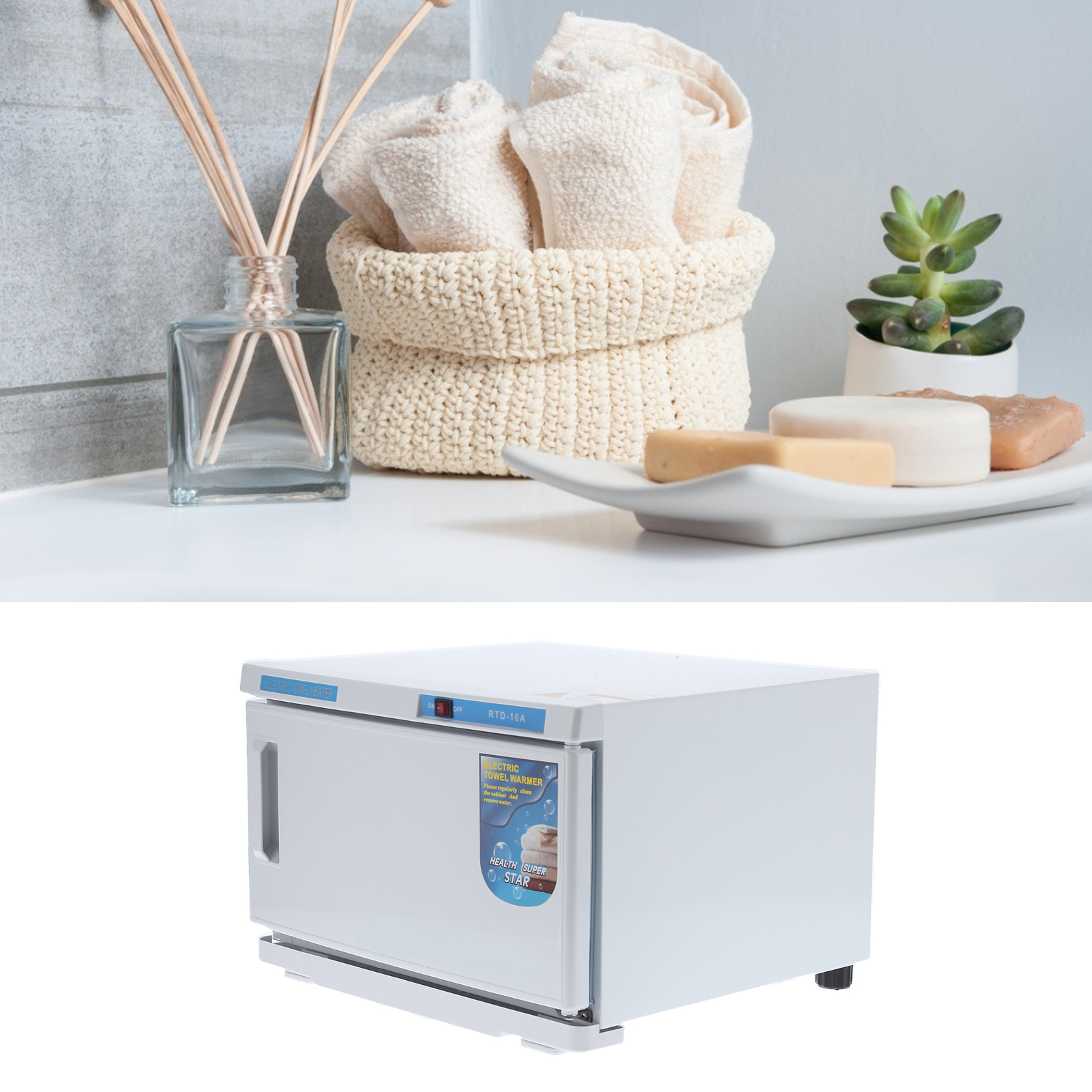 16l Handtuchwärmer Mit Temperaturregelung Und Uv-lampe, Ideal Für Spas, Hotels Und Schönheitssalons (eu 220v).