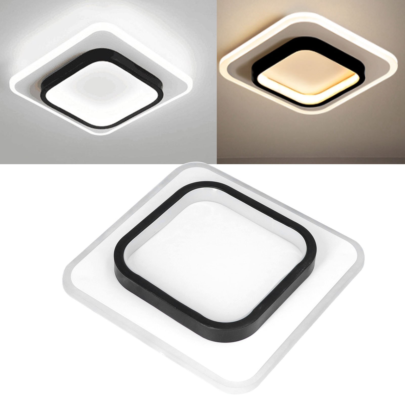 Innovative Led-deckenleuchte Für Gehwege, Flure Oder Balkone, Weiß, 85–265 V, Warmweißes Licht