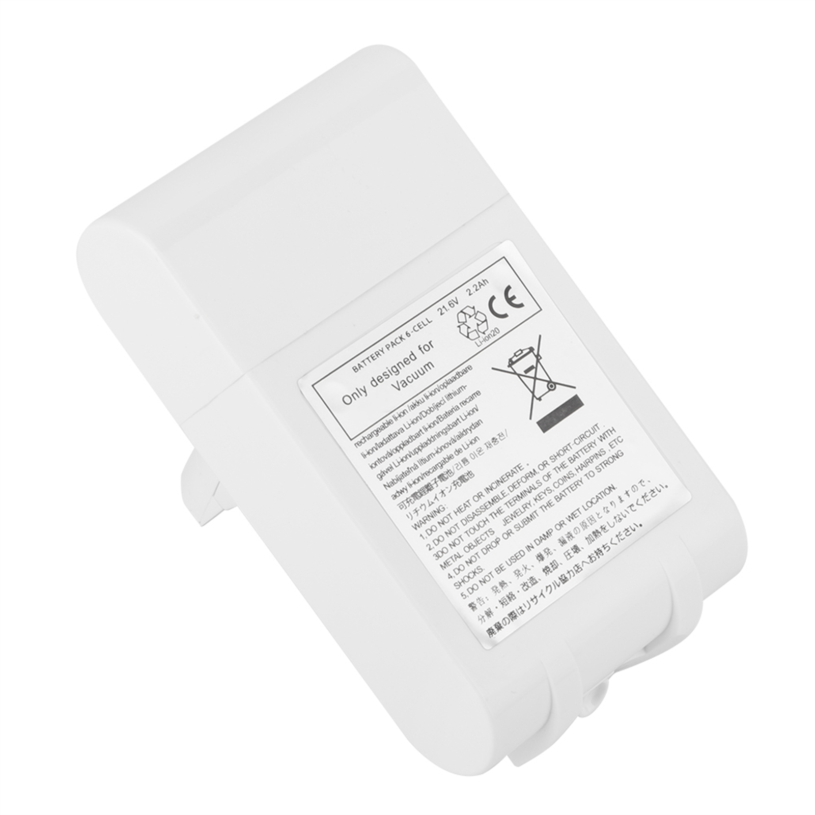 21,6-v-ersatzakku Für Handstaubsauger, Kompatibel Mit Den Modellen V6 Mattress Dc58, Dc62 Und Dc74.