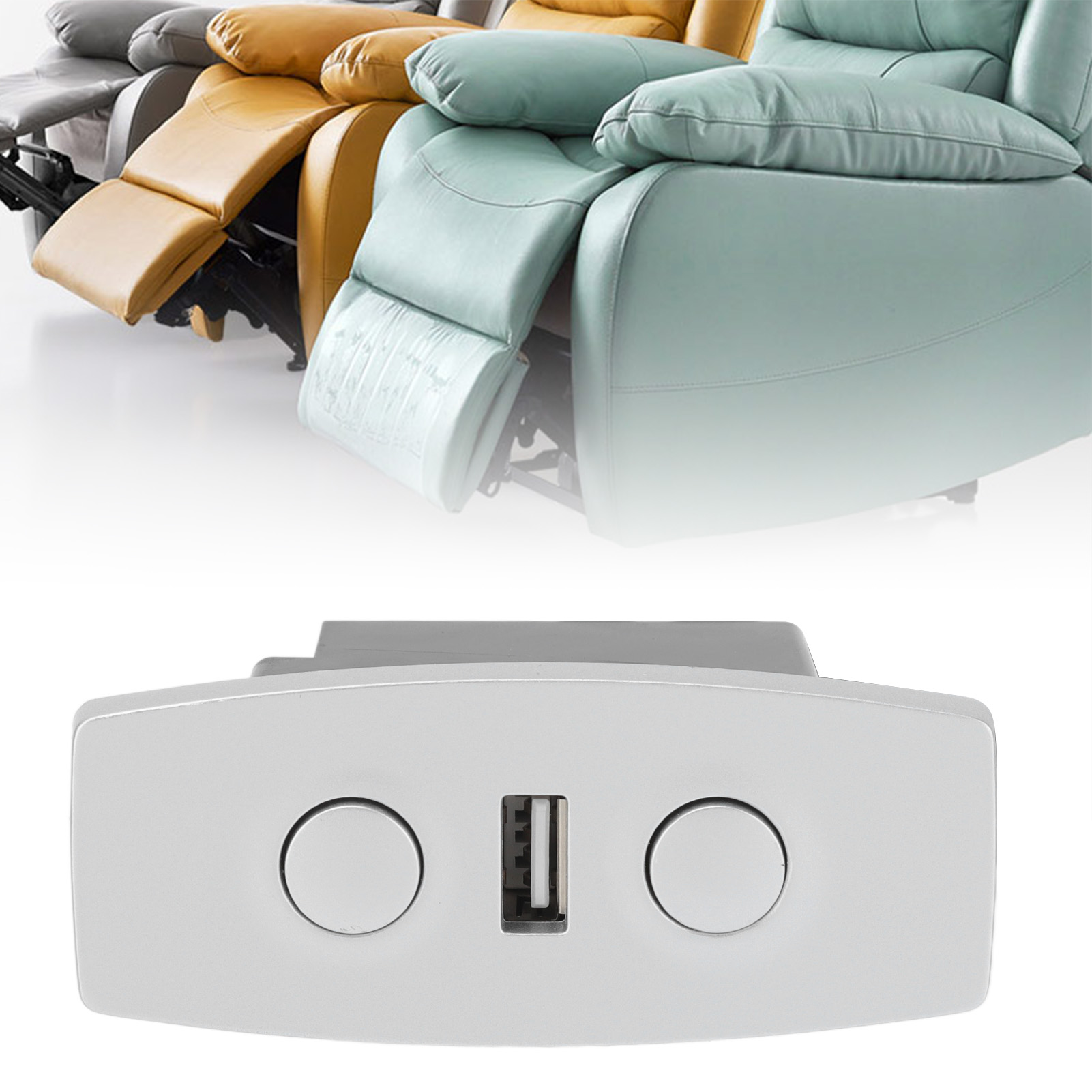 Elektrische Sofasteuerung, Höhenverstellbarer Luxus-kinosessel, Multifunktionales Bürosofa, Komfortabler Relaxsessel, Galvanisierter Handschalter, 12–29 V