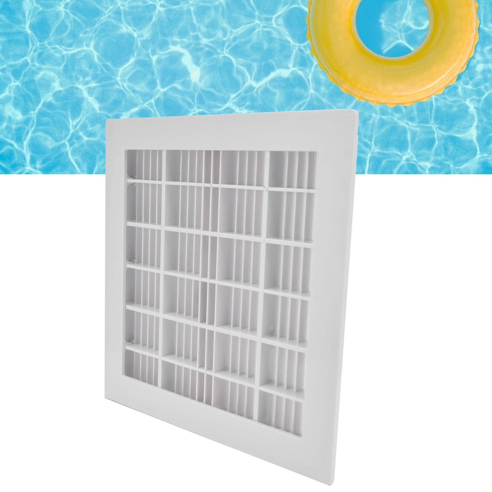 Ersatz-bodenablaufrost In Quadratischer Form Für Mittelgroße Bis Große Pools