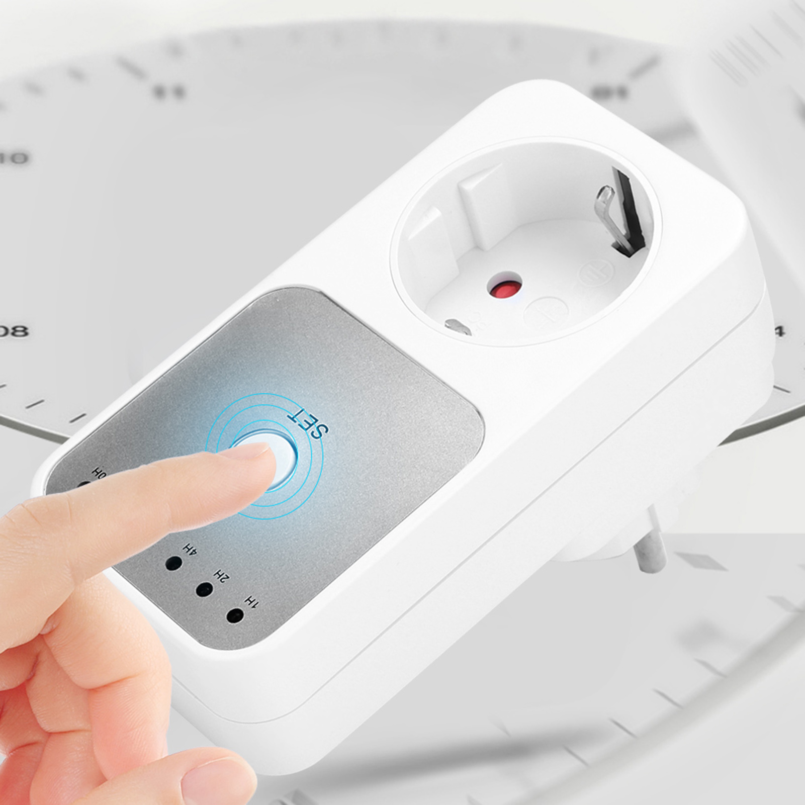 Intelligente Küchensteckdose Mit Countdown-timer, 230 V, Europäischer Stecker.