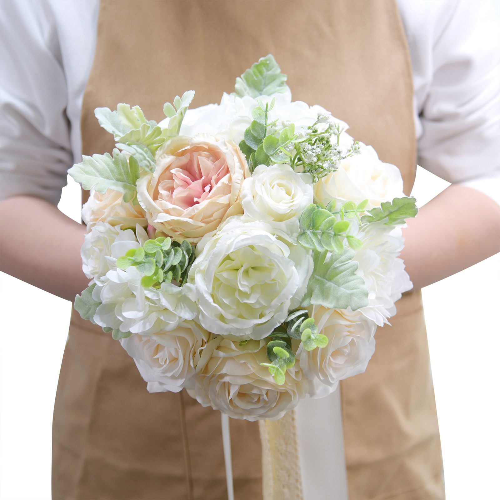 Brautstrauß Im Koreanischen Stil, Künstliche Blumen Für Die Heimdekoration, Frischer Und Natürlicher Brautstrauß