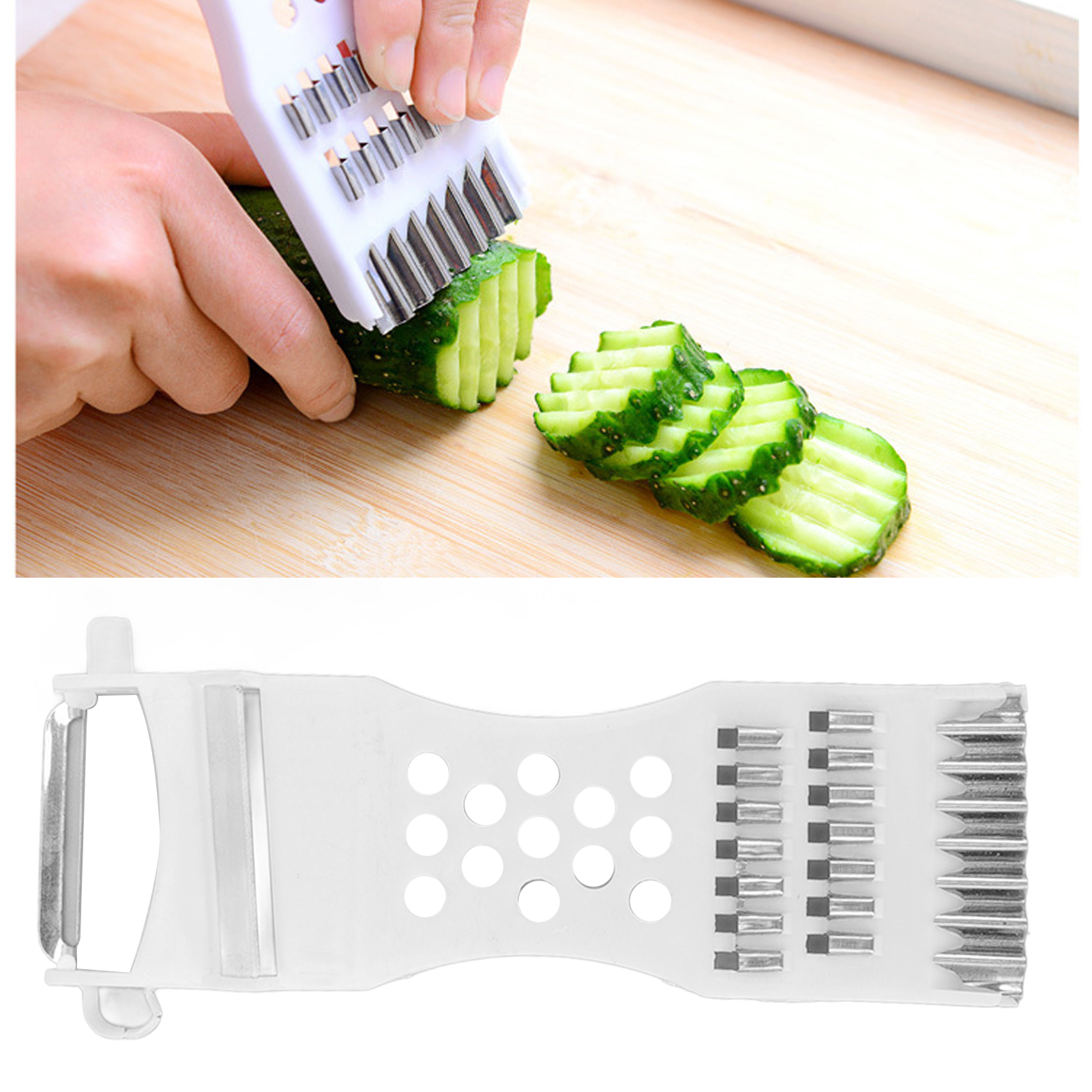 Multifunktionaler Gemüseschneider Für Die Küche, Kartoffelreibe, Radieschenreibe, Gurkenschneider, Gemüsereibe